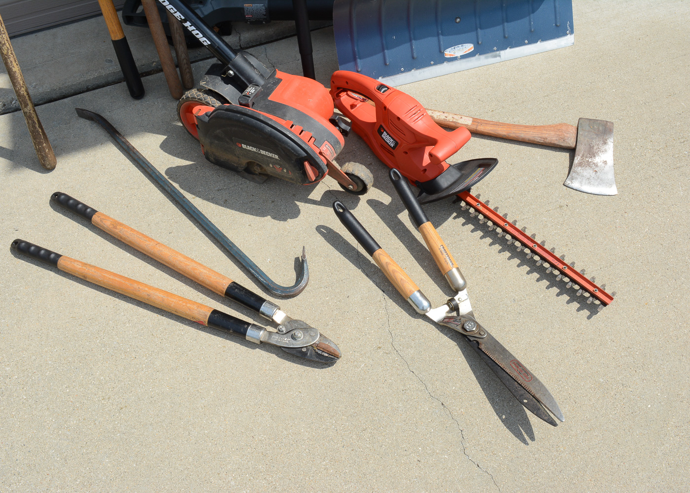 Large Assortment of Gardening Tools