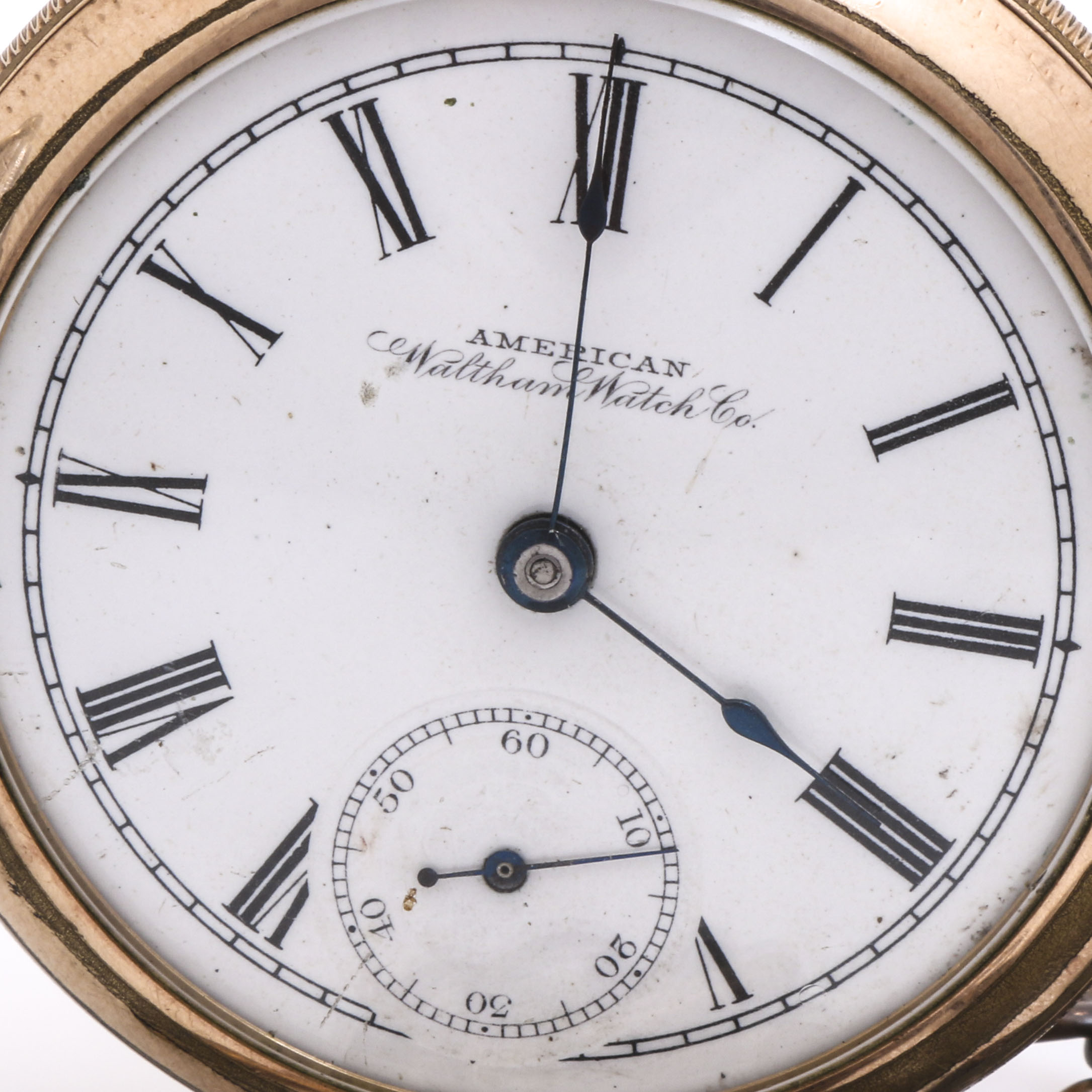 Pair of American Waltham Watch Co. and Elgin Gold Filled and Silver Tone Pocket Watches