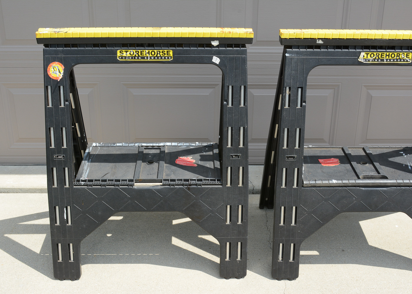 Two Storehorse Folding Sawhorses