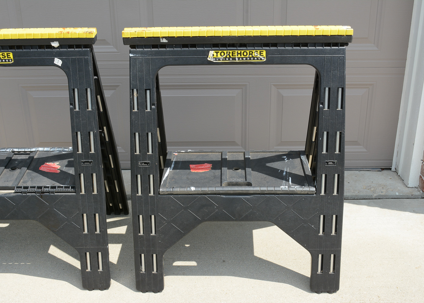 Two Storehorse Folding Sawhorses