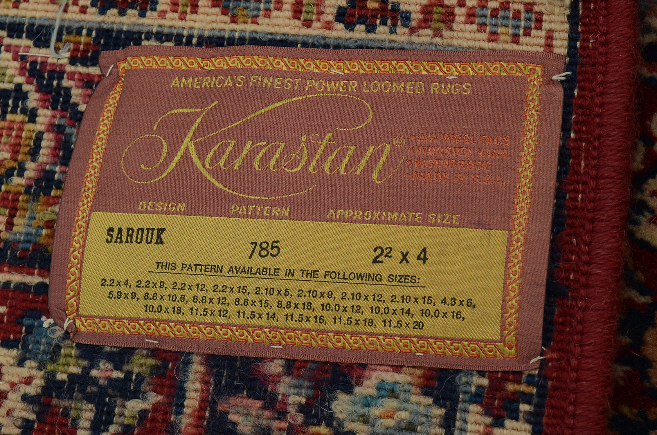 Karastan Sarouk Rug