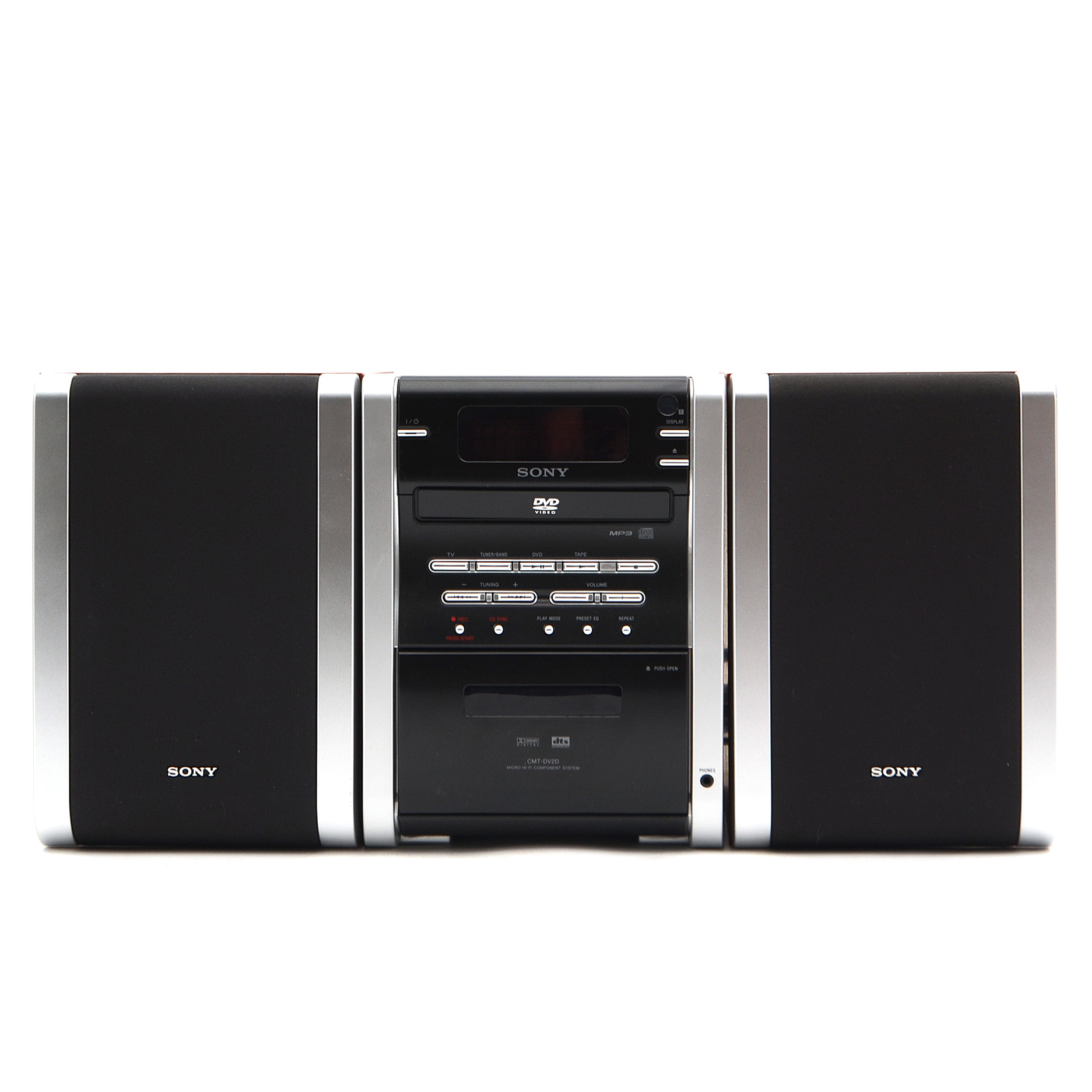 Sony DVD Deck Receiver and Speakers