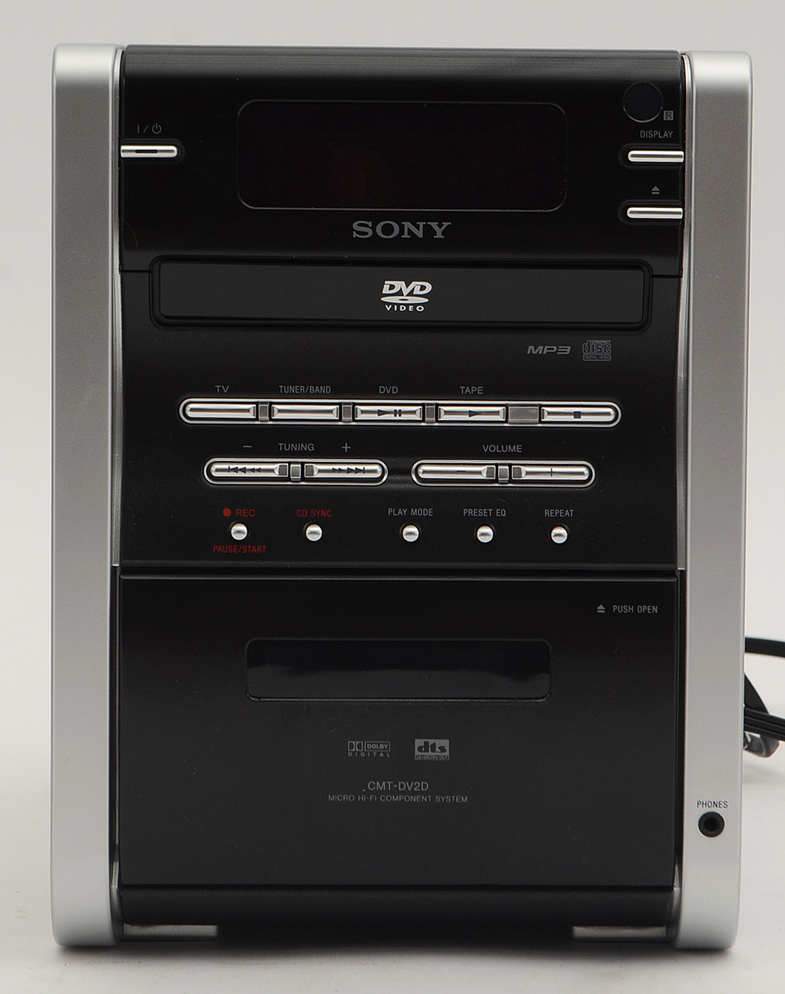 Sony DVD Deck Receiver and Speakers