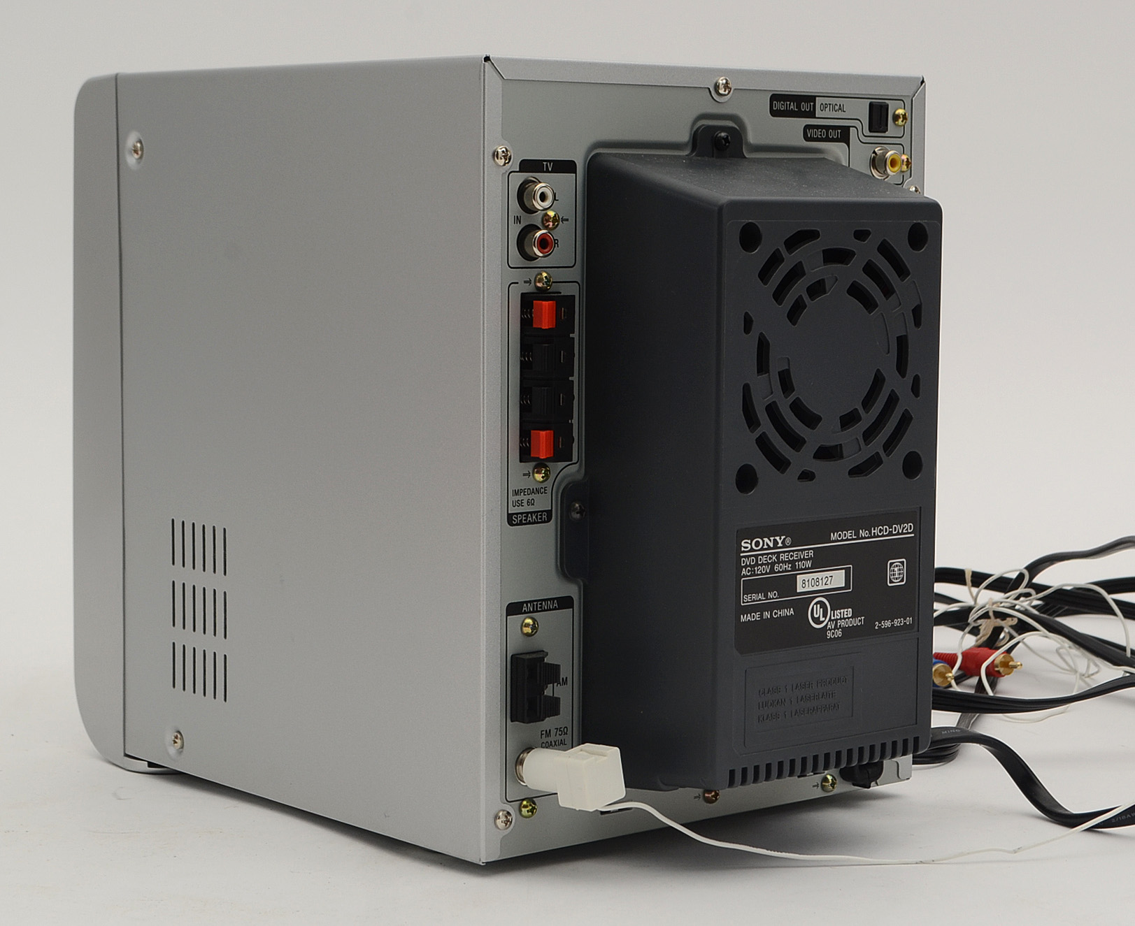 Sony DVD Deck Receiver and Speakers