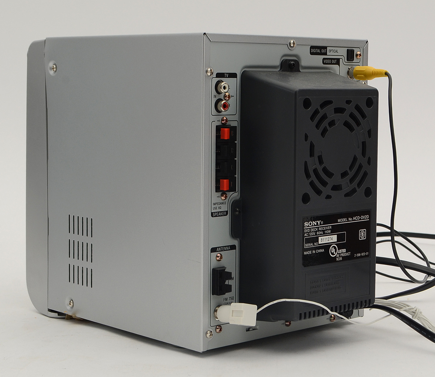 Sony DVD Deck Receiver and Speakers