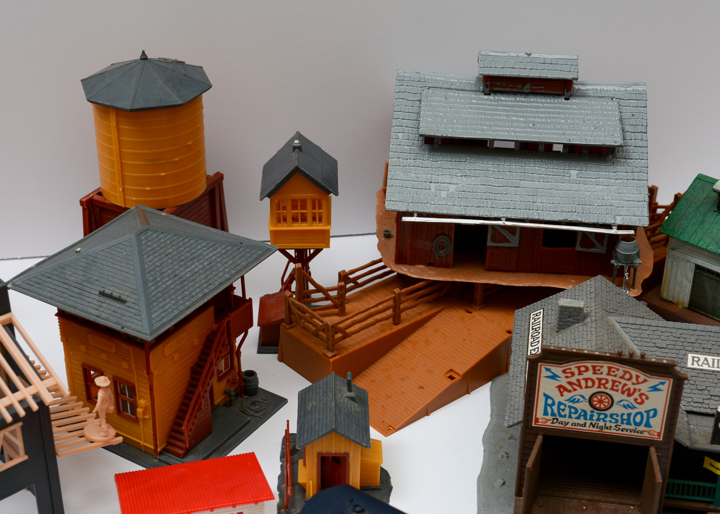 Vintage Tyco Train Set and Accessories