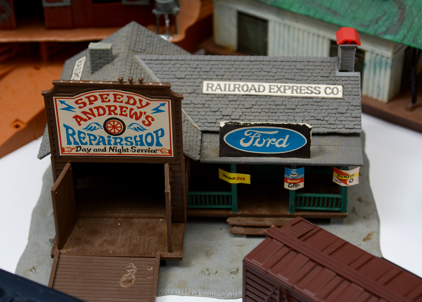 Vintage Tyco Train Set and Accessories