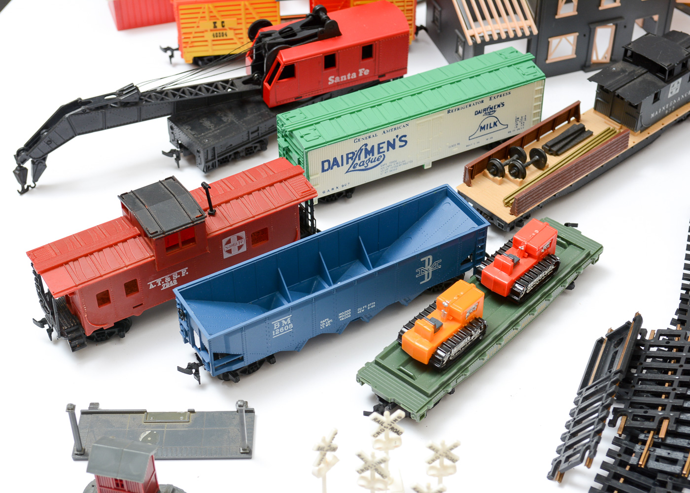 Vintage Tyco Train Set and Accessories