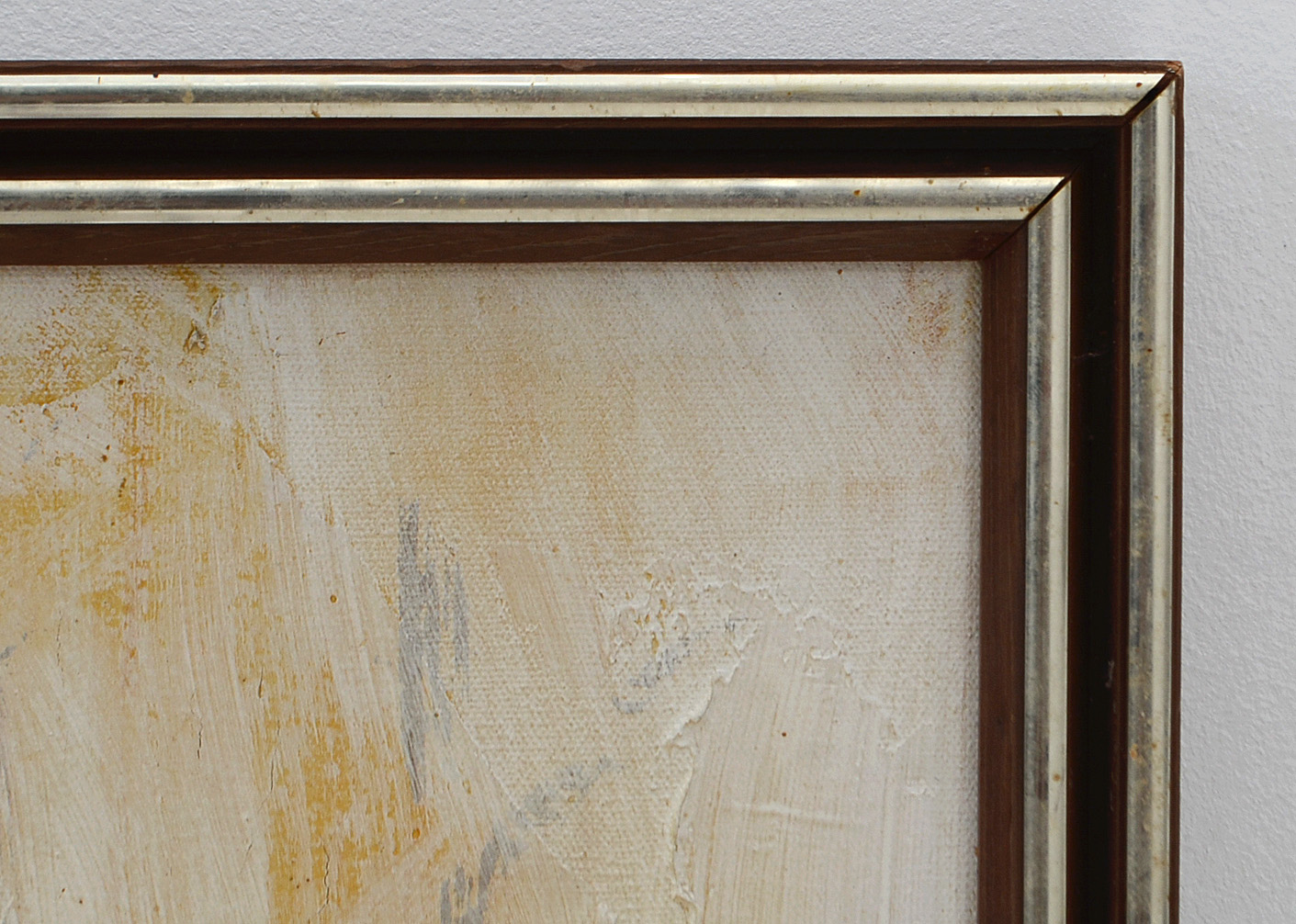 Ferrante Signed Large-Scale Original Oil Street Scene on Canvas