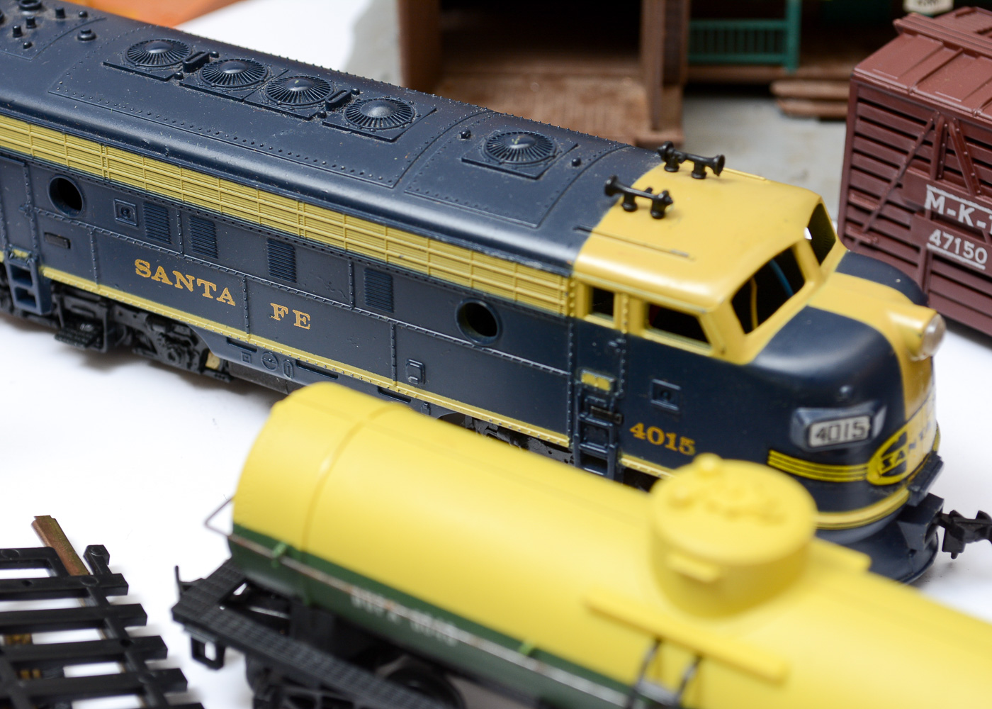 Vintage Tyco Train Set and Accessories