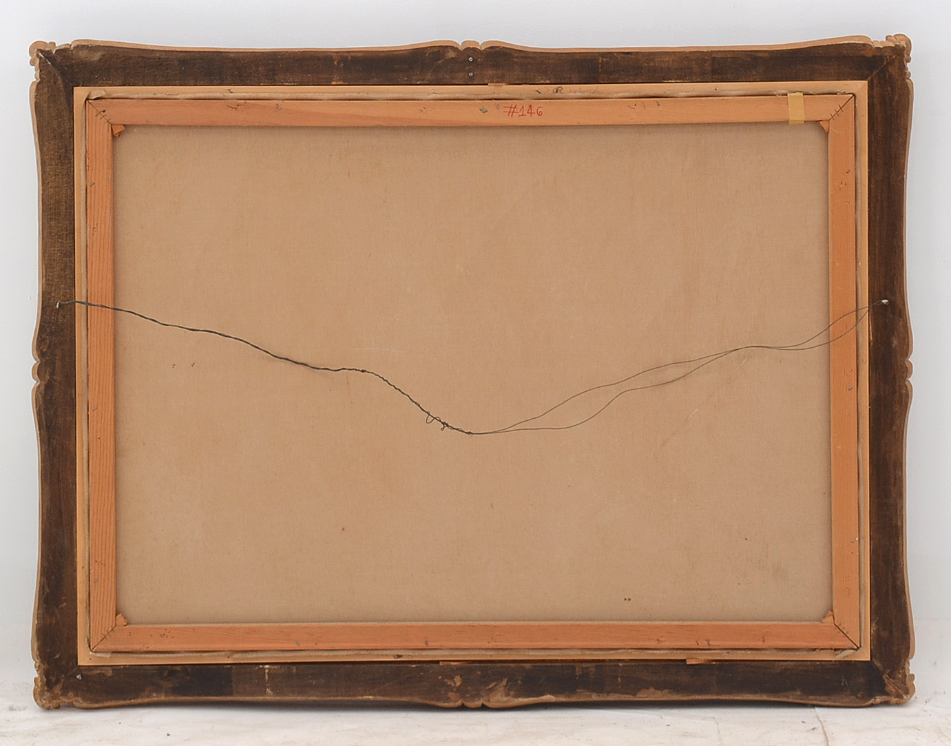 Joan Camo Sentis Original Large-Scale Oil Hunting Scene on Canvas