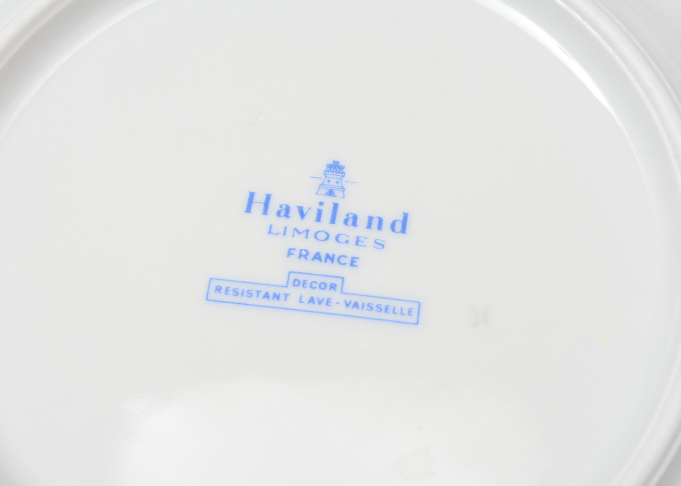 Haviland Limoges "Choiseul Blanc" and "Golden Quail" Bread and Salad Plates