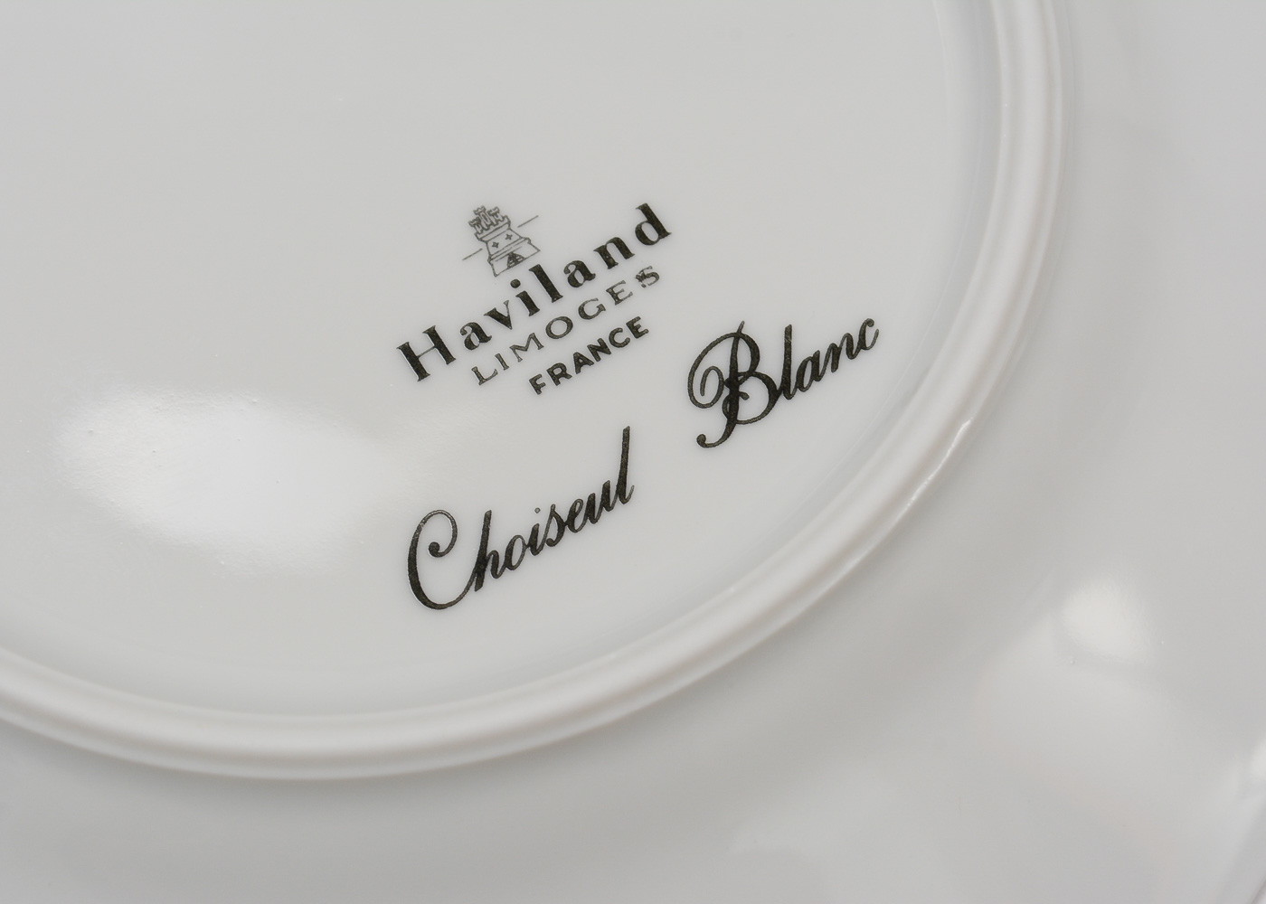 Haviland Limoges "Choiseul Blanc" and "Golden Quail" Bread and Salad Plates