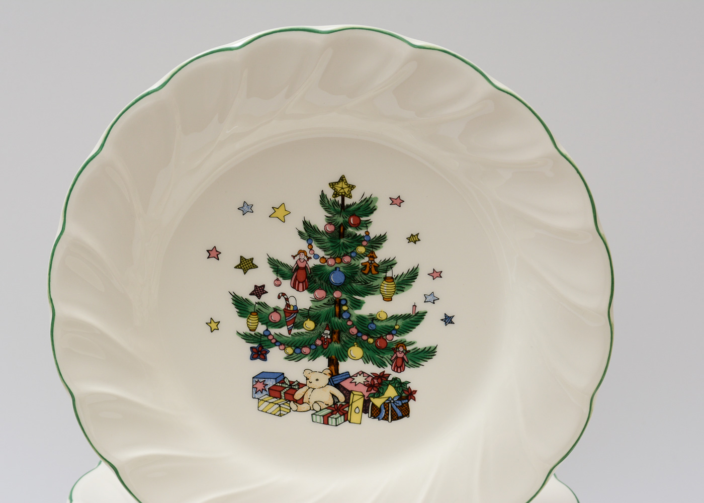 Nikko "Happy Holidays" Dessert China