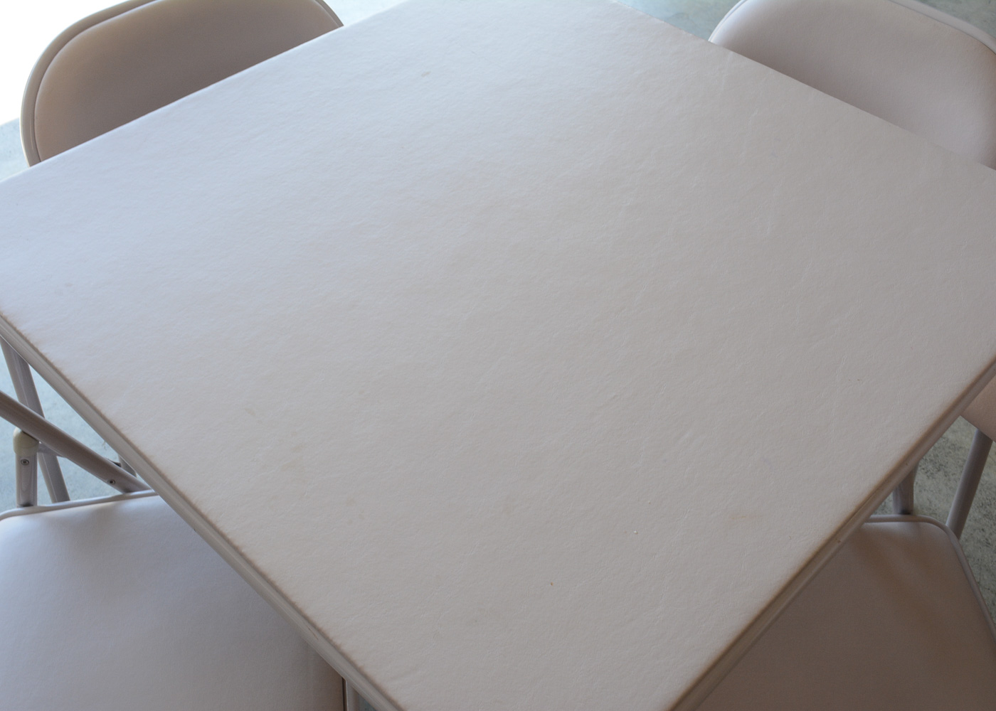 Meco Card Table and Folding Chair Set