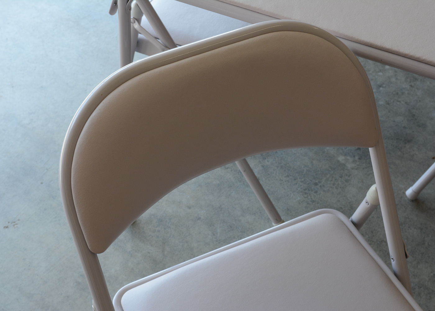 Meco Card Table and Folding Chair Set