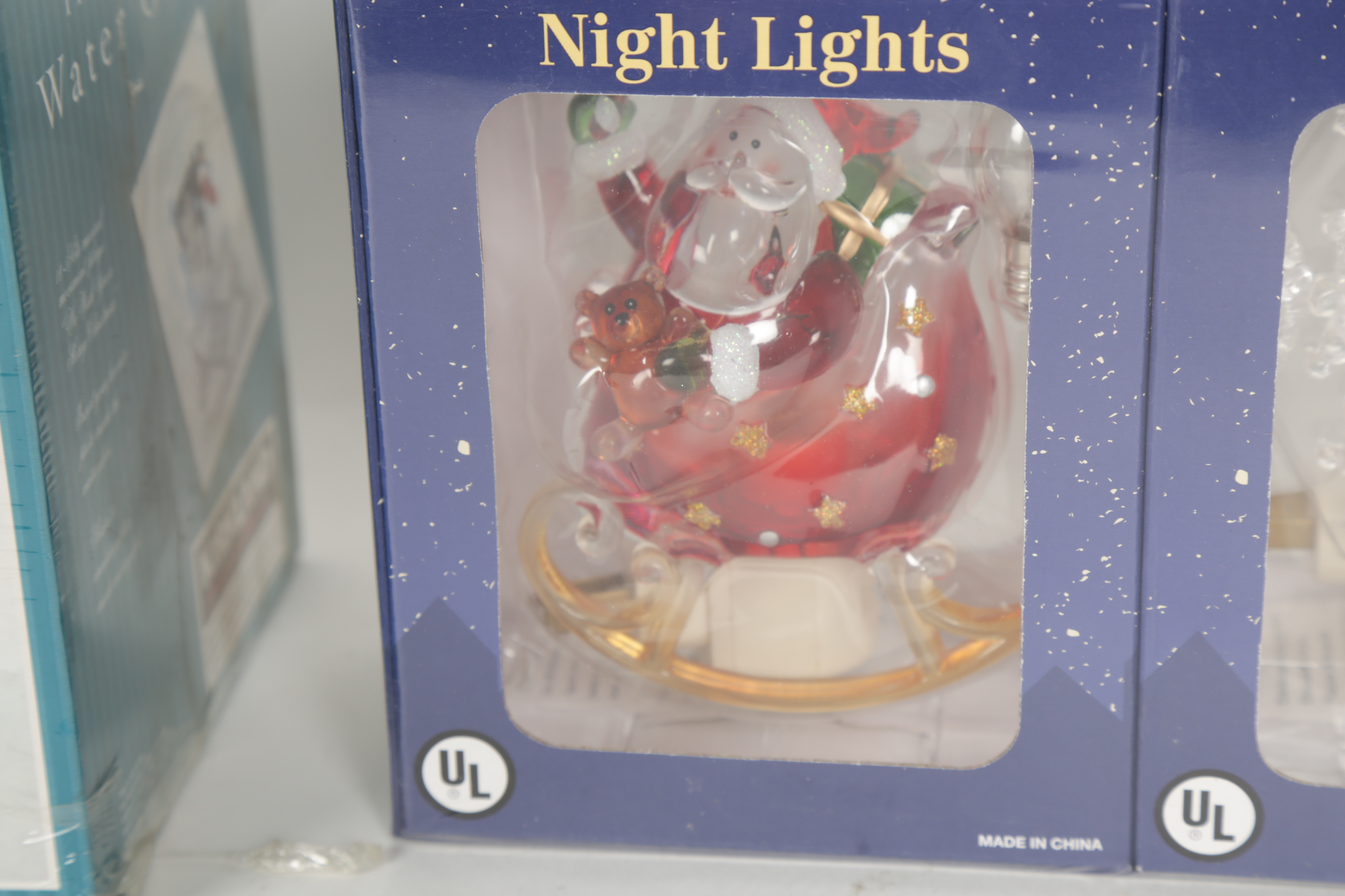 Christmas Water Globe Frames and Night Lights