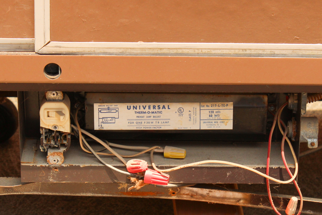 Vintage Chrome And Glass Display Cabinet