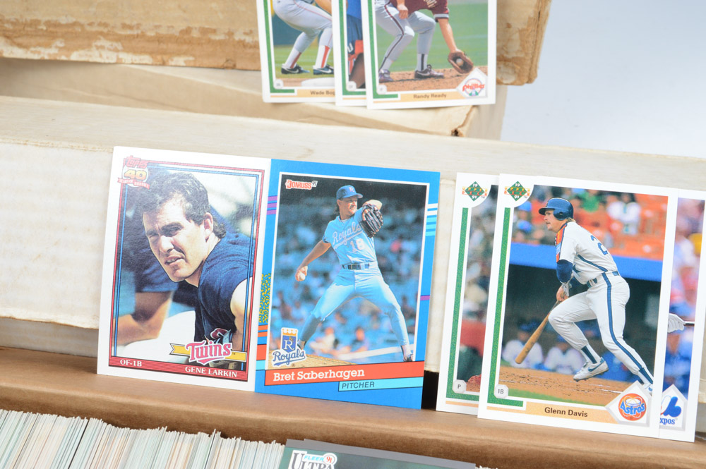 Copious 1991 Baseball Card Collection