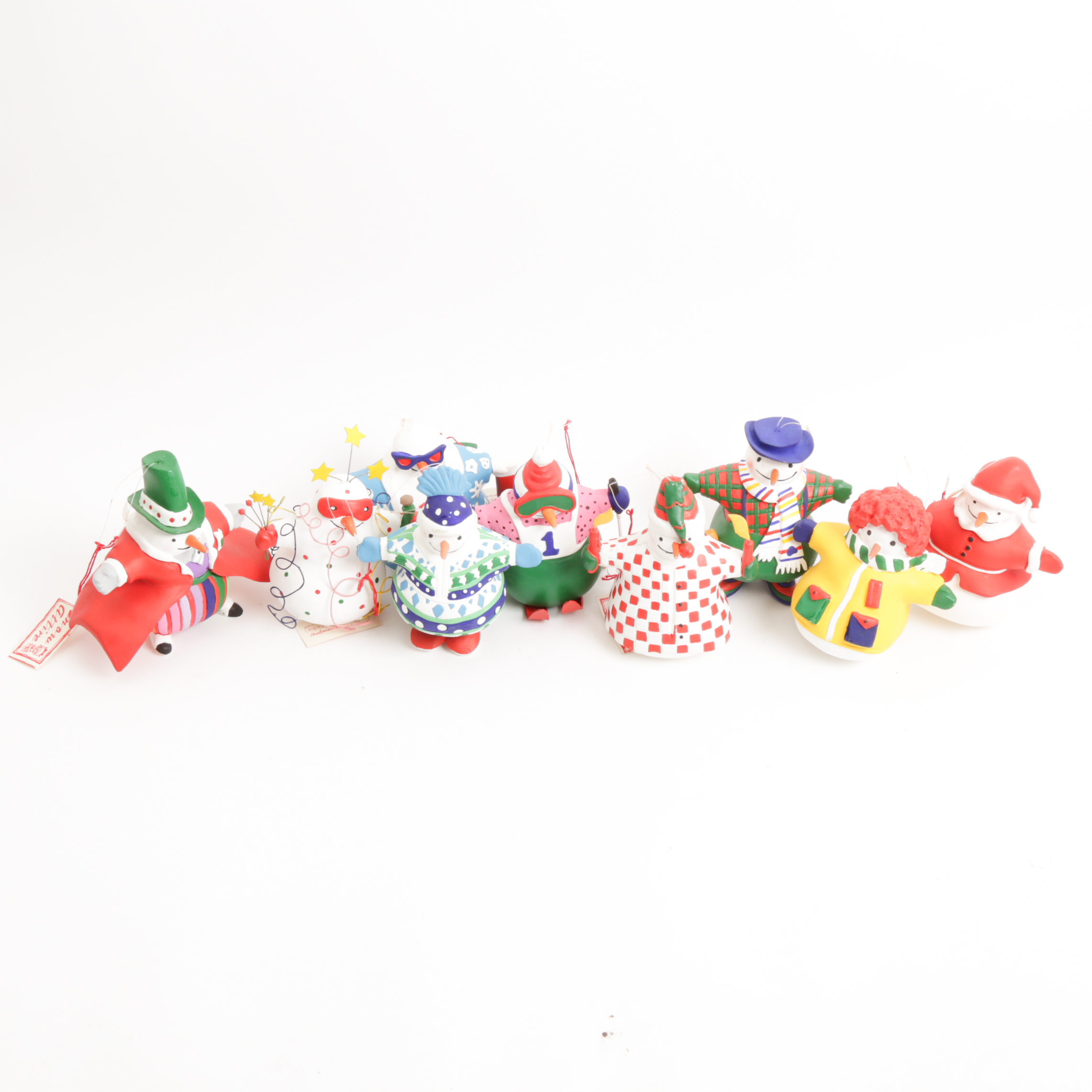 Department 56 "Snow Attire" Ornaments