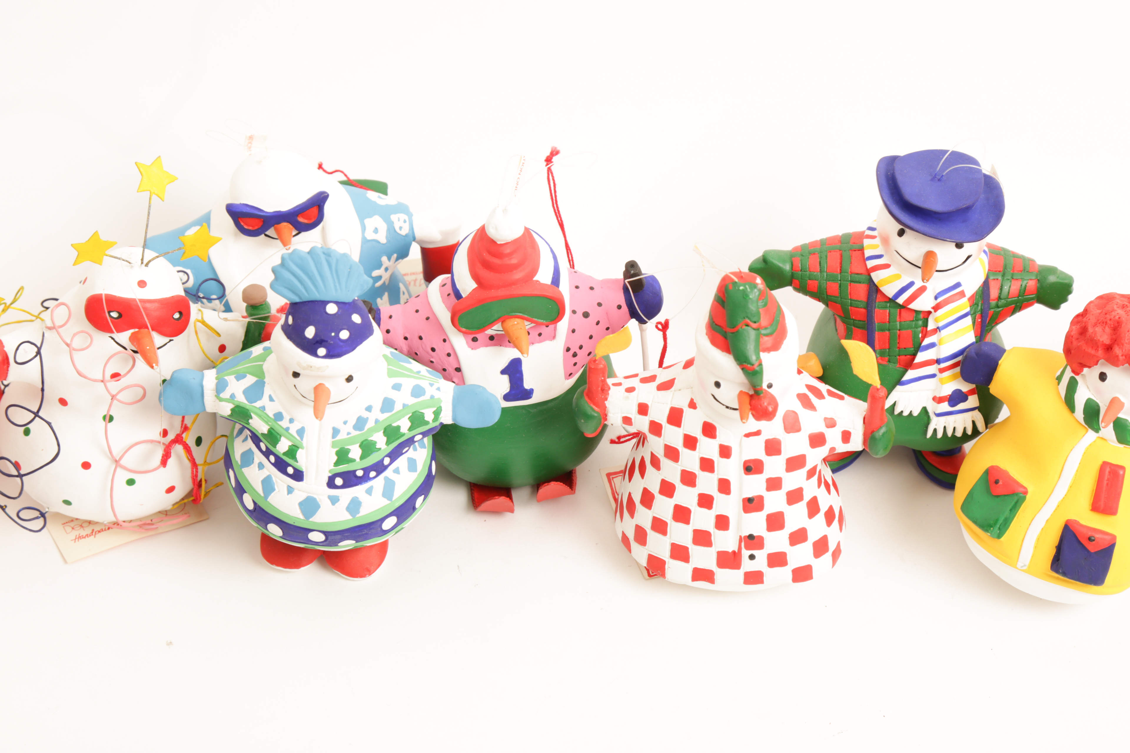 Department 56 "Snow Attire" Ornaments