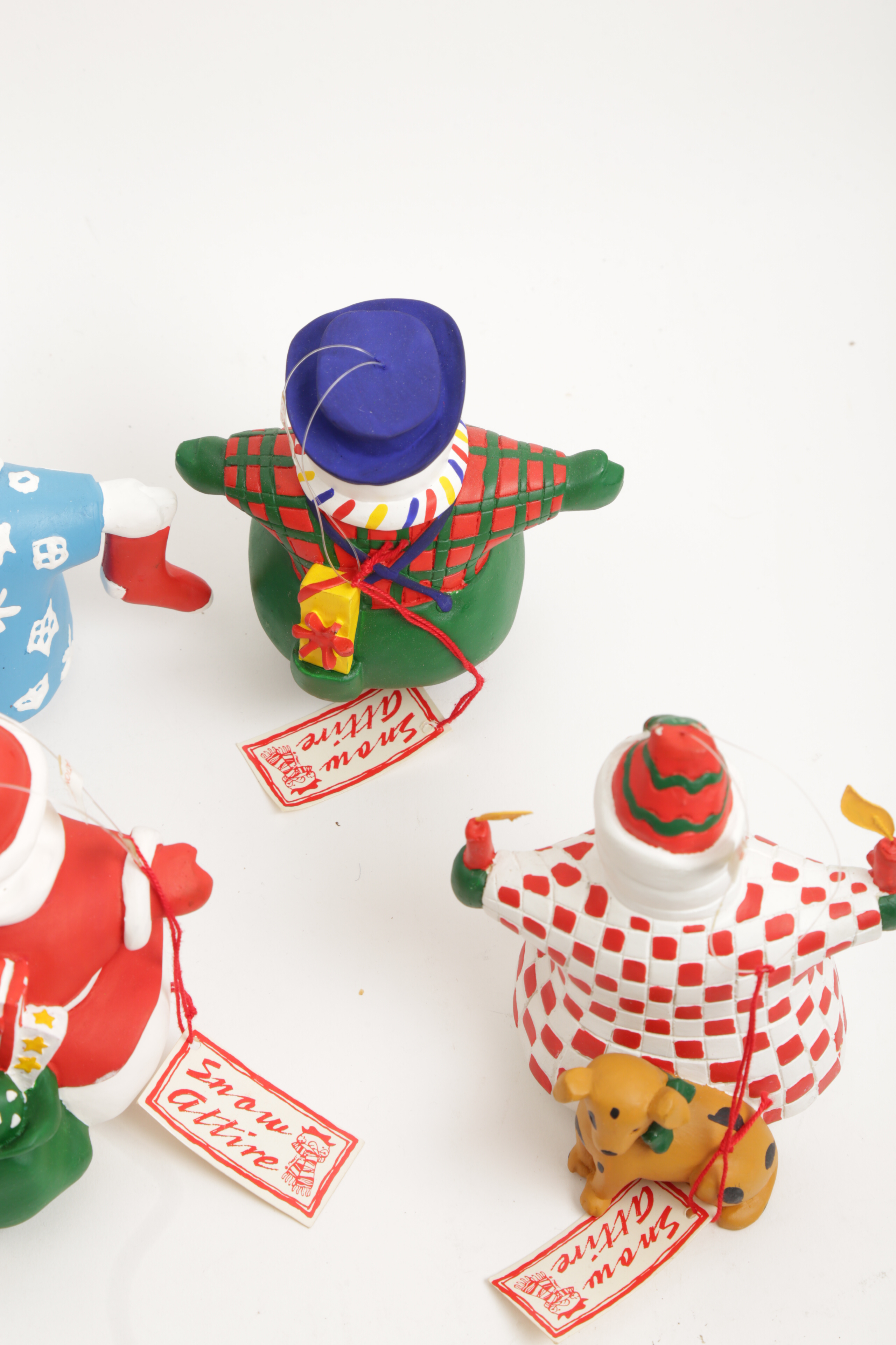 Department 56 "Snow Attire" Ornaments