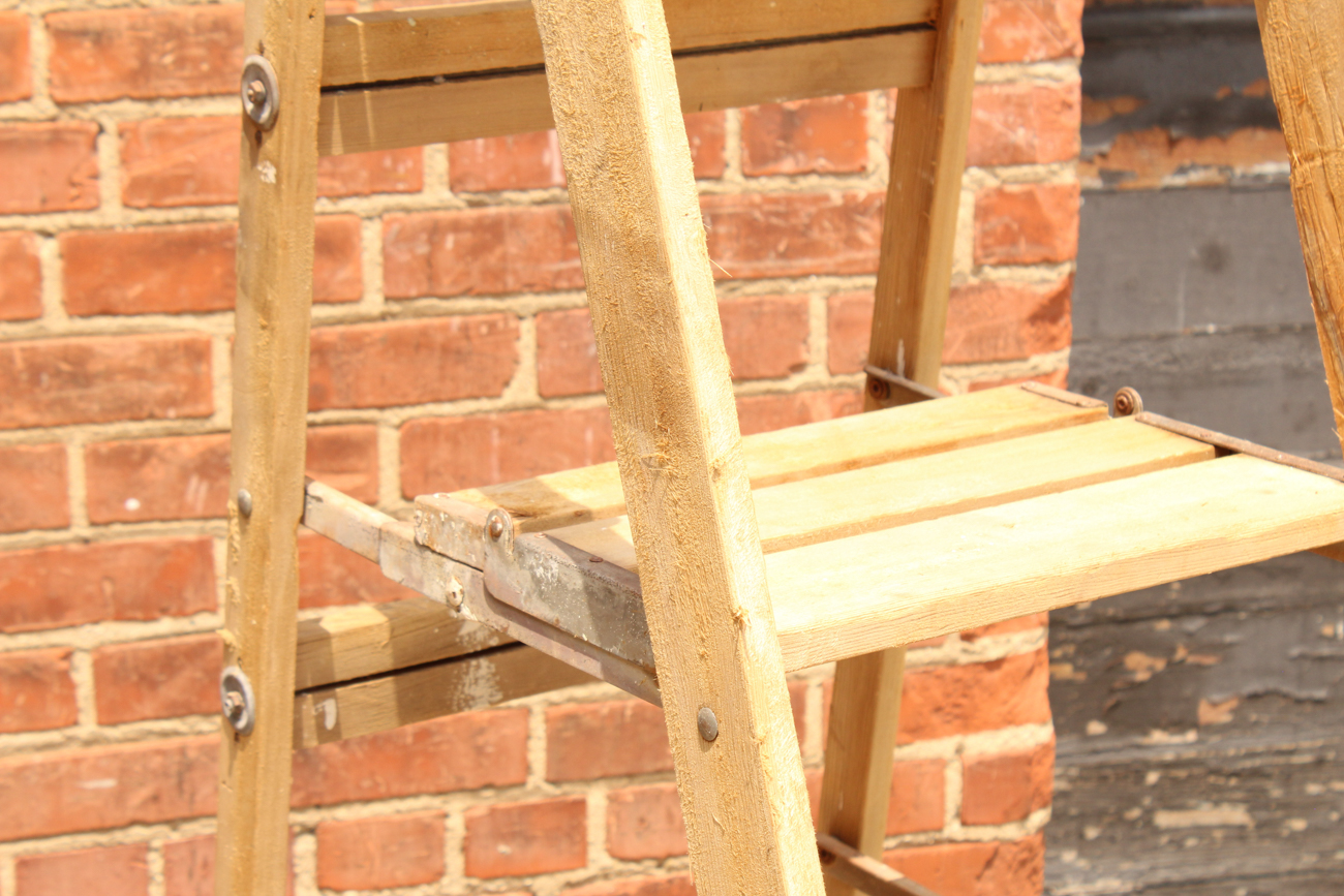 Pair Of Vintage Ladders