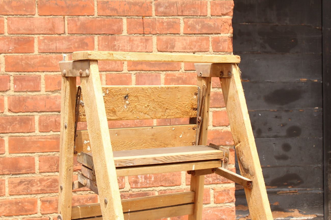 Pair Of Vintage Ladders