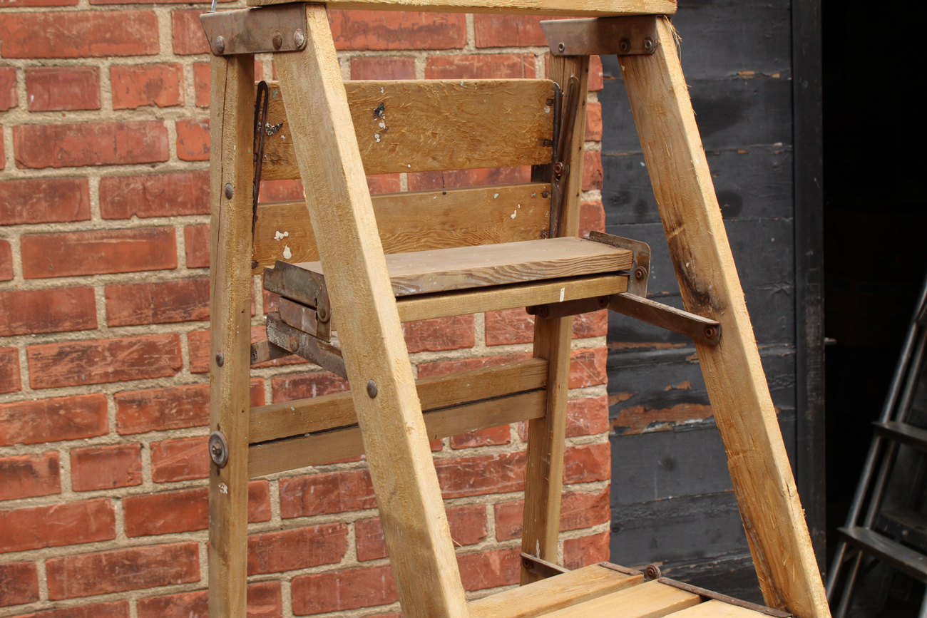 Pair Of Vintage Ladders