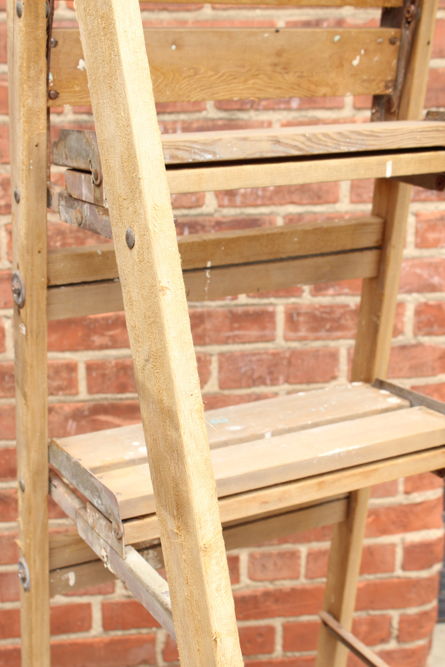 Pair Of Vintage Ladders