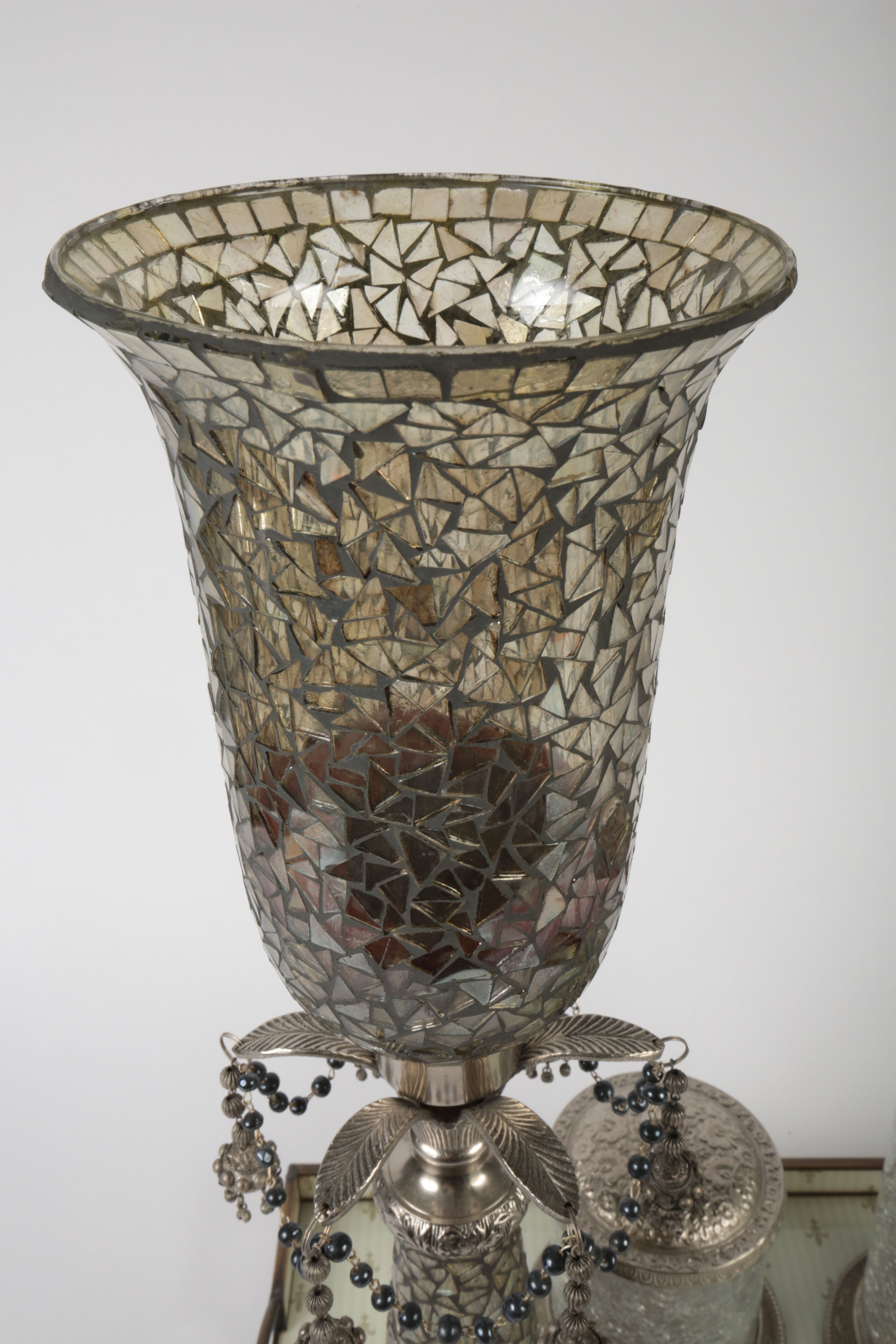 Group of Glass Decor and Accessories