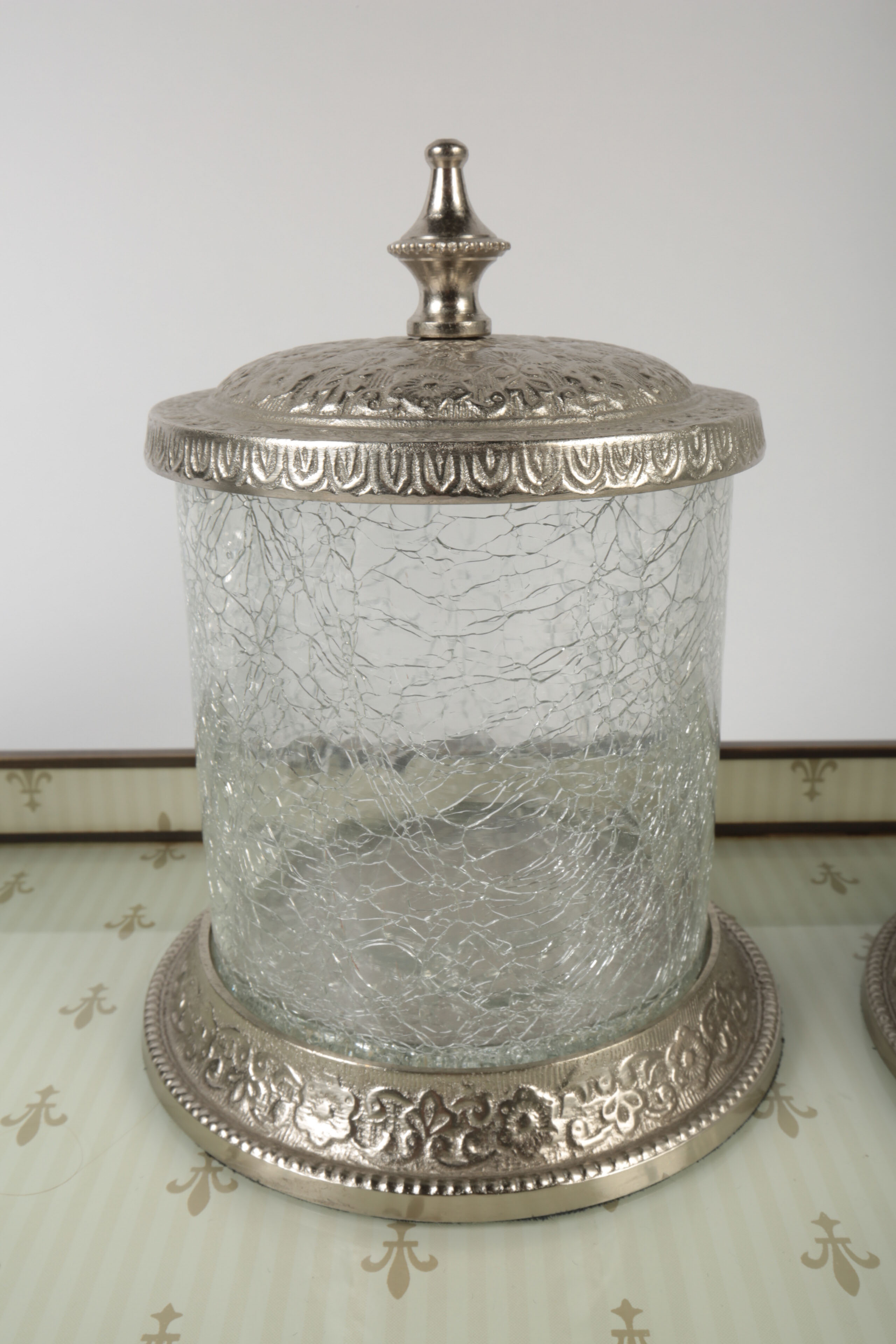 Group of Glass Decor and Accessories