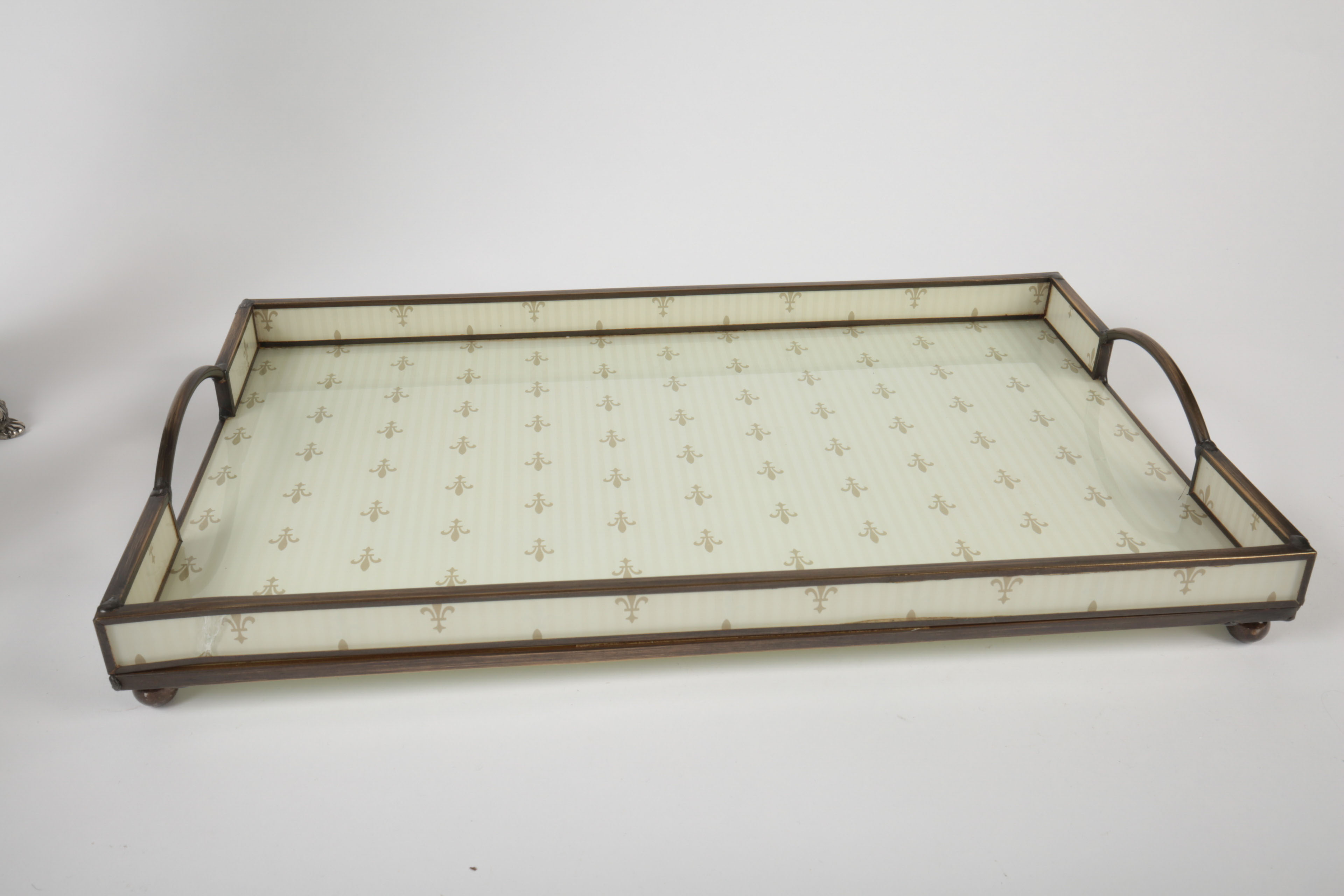 Group of Glass Decor and Accessories