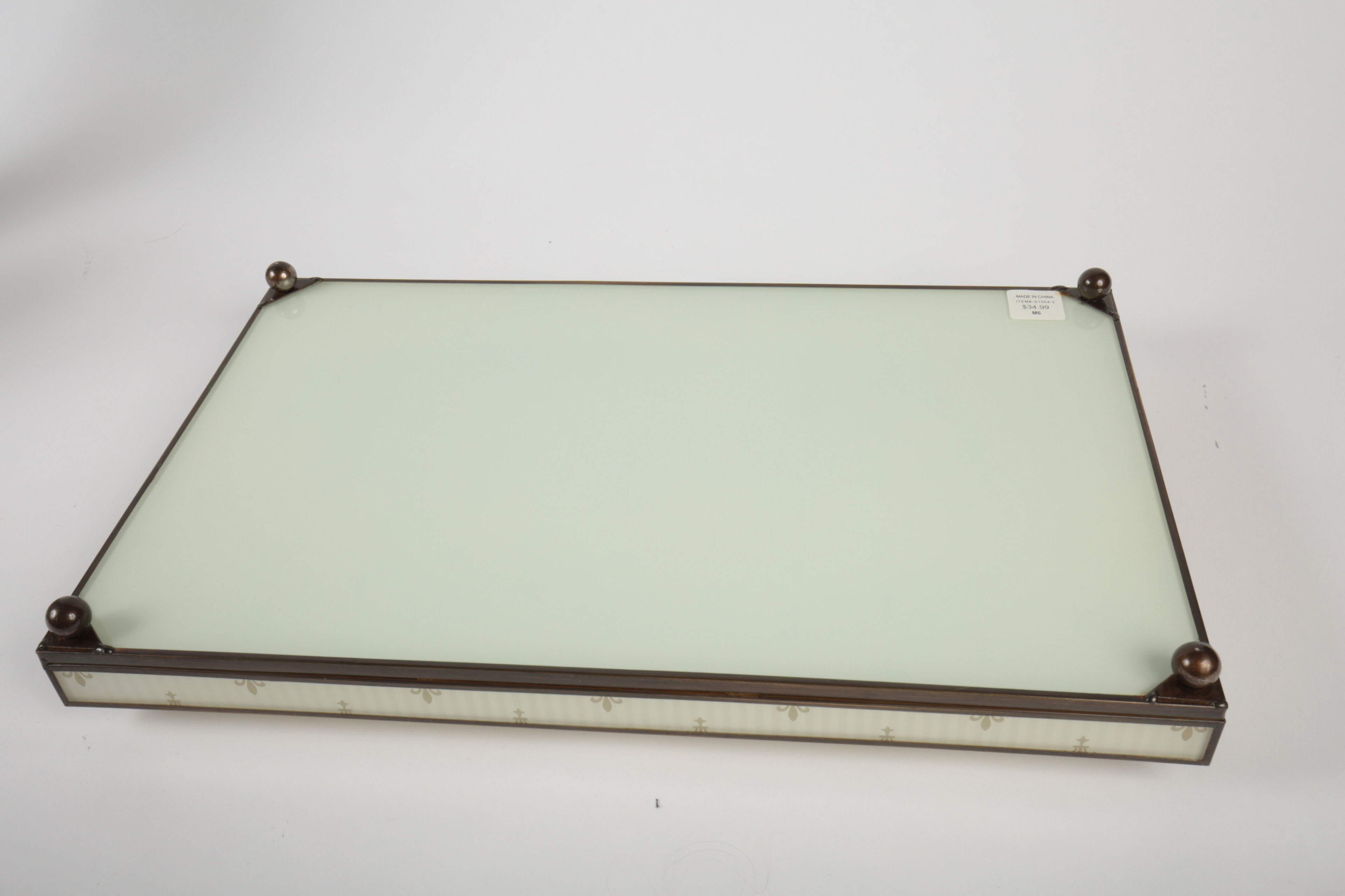 Group of Glass Decor and Accessories