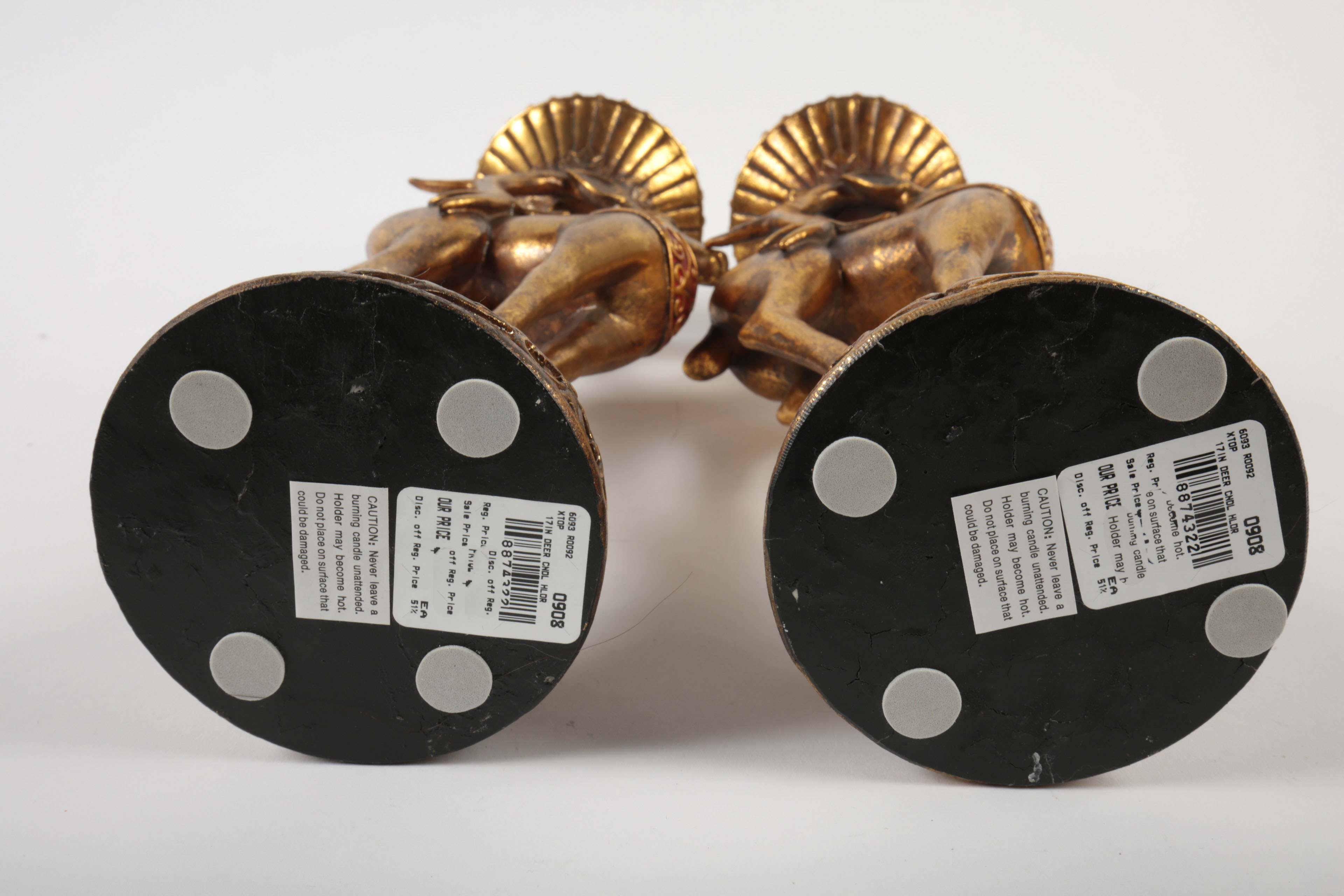 Red and Gold Colored Decor and Accessories