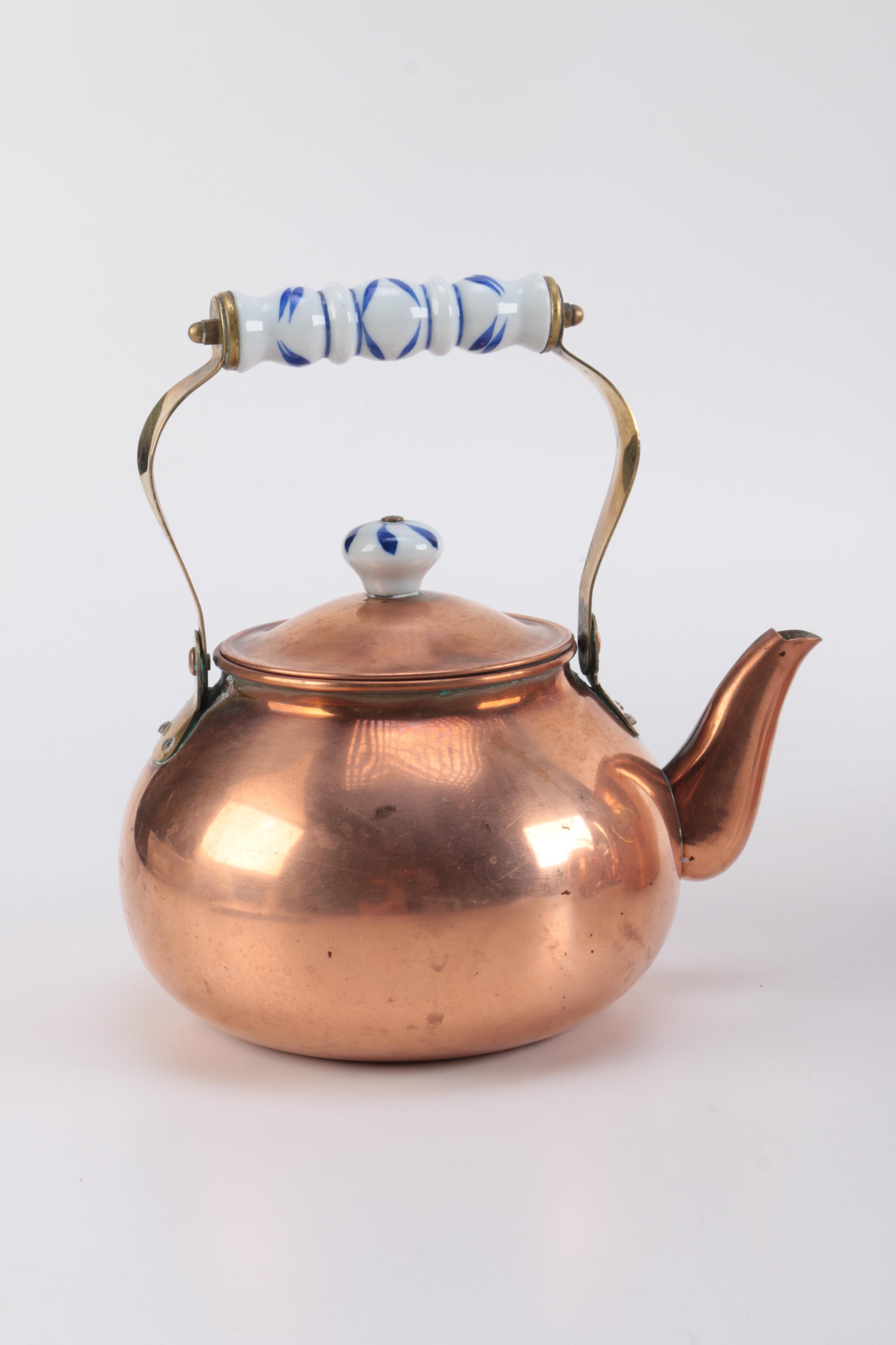 Assorted Copper Cookware