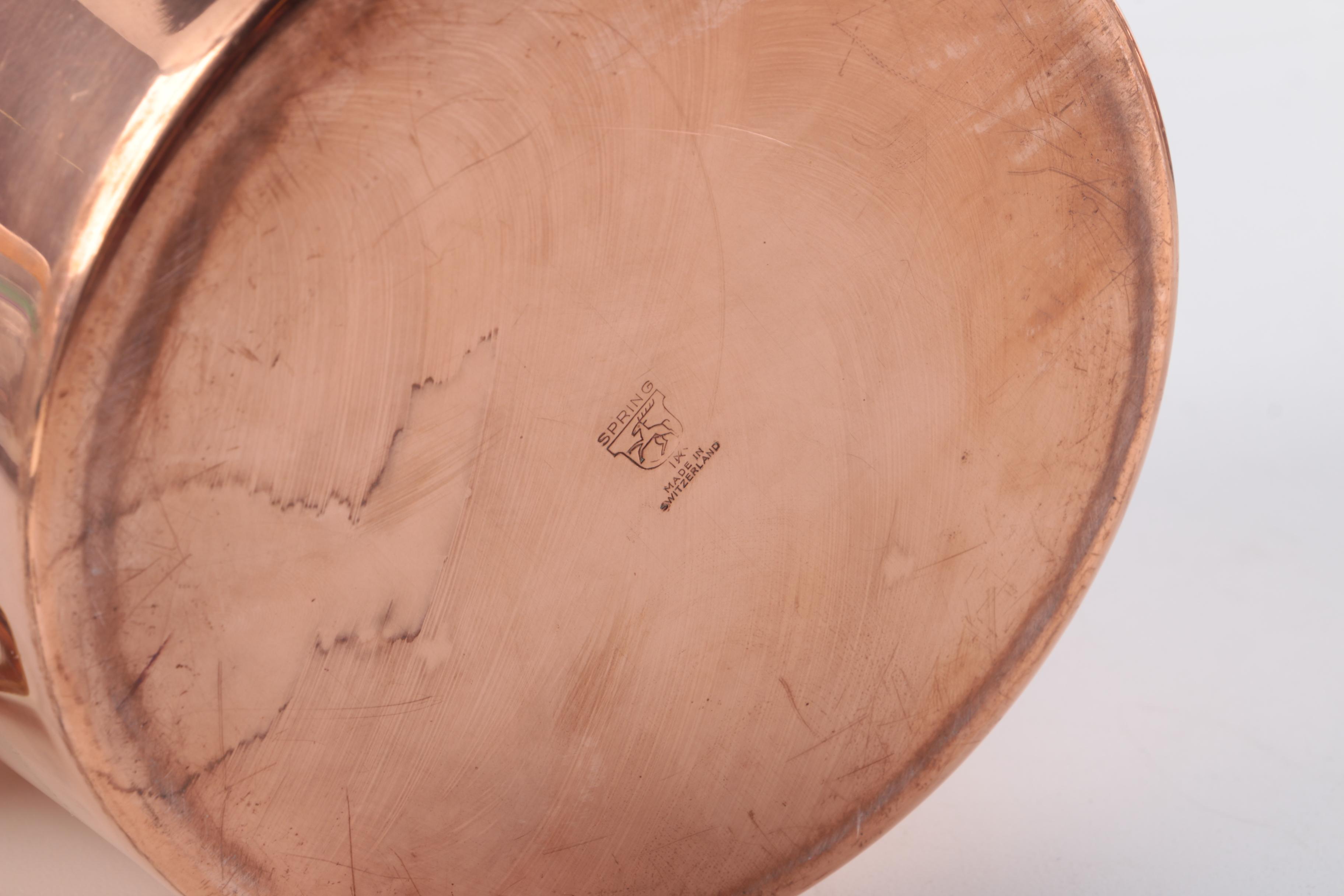 Assorted Copper Cookware