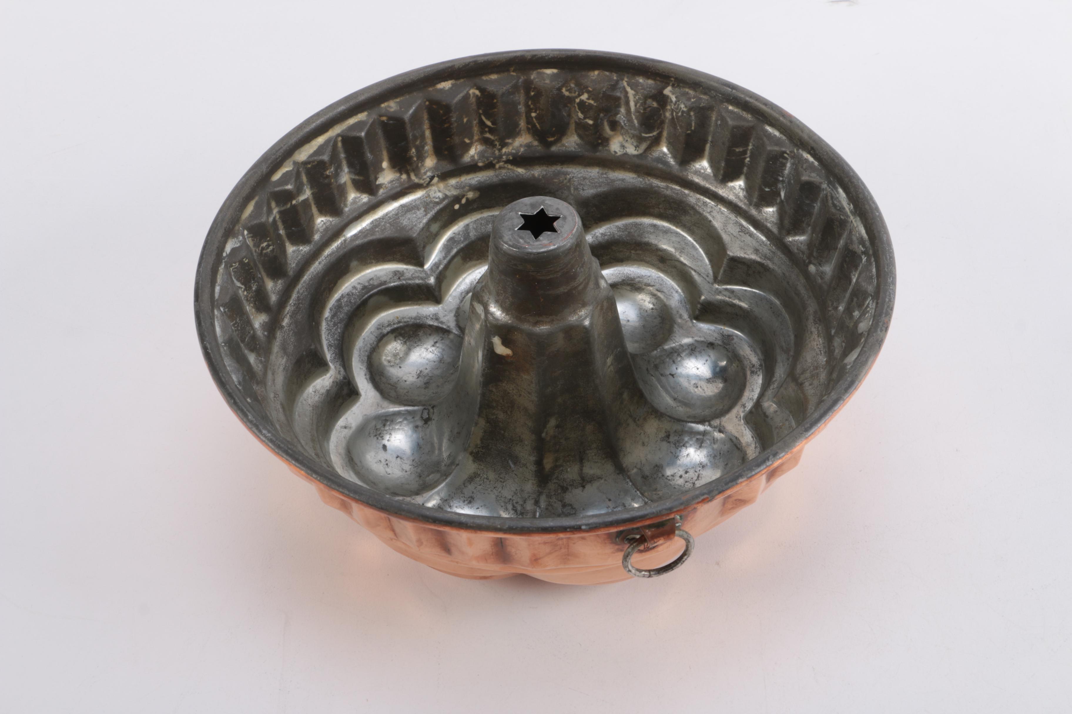 Assorted Copper Cookware