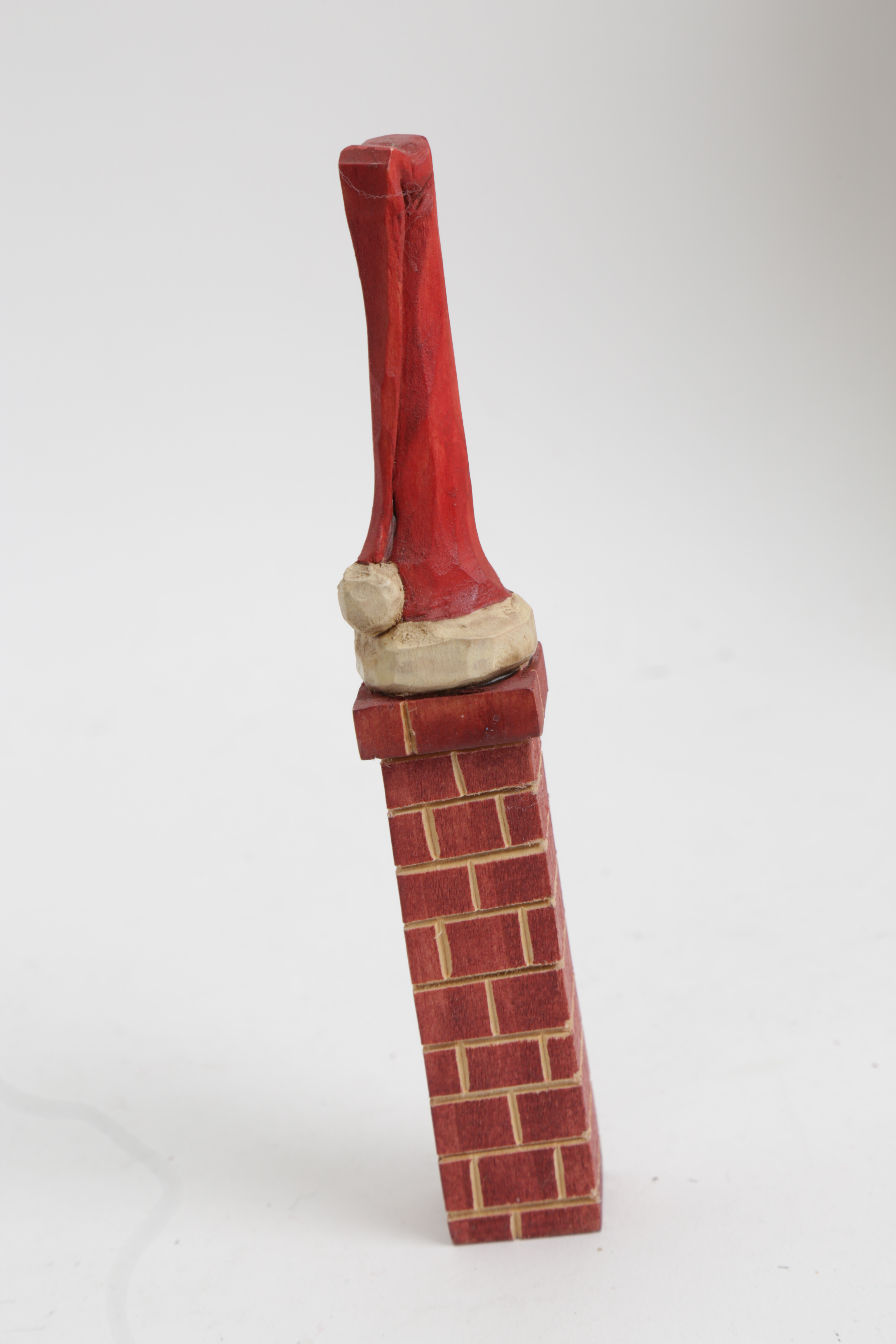 Assortment of Hand Painted Wood Santa and Snowman Carvings