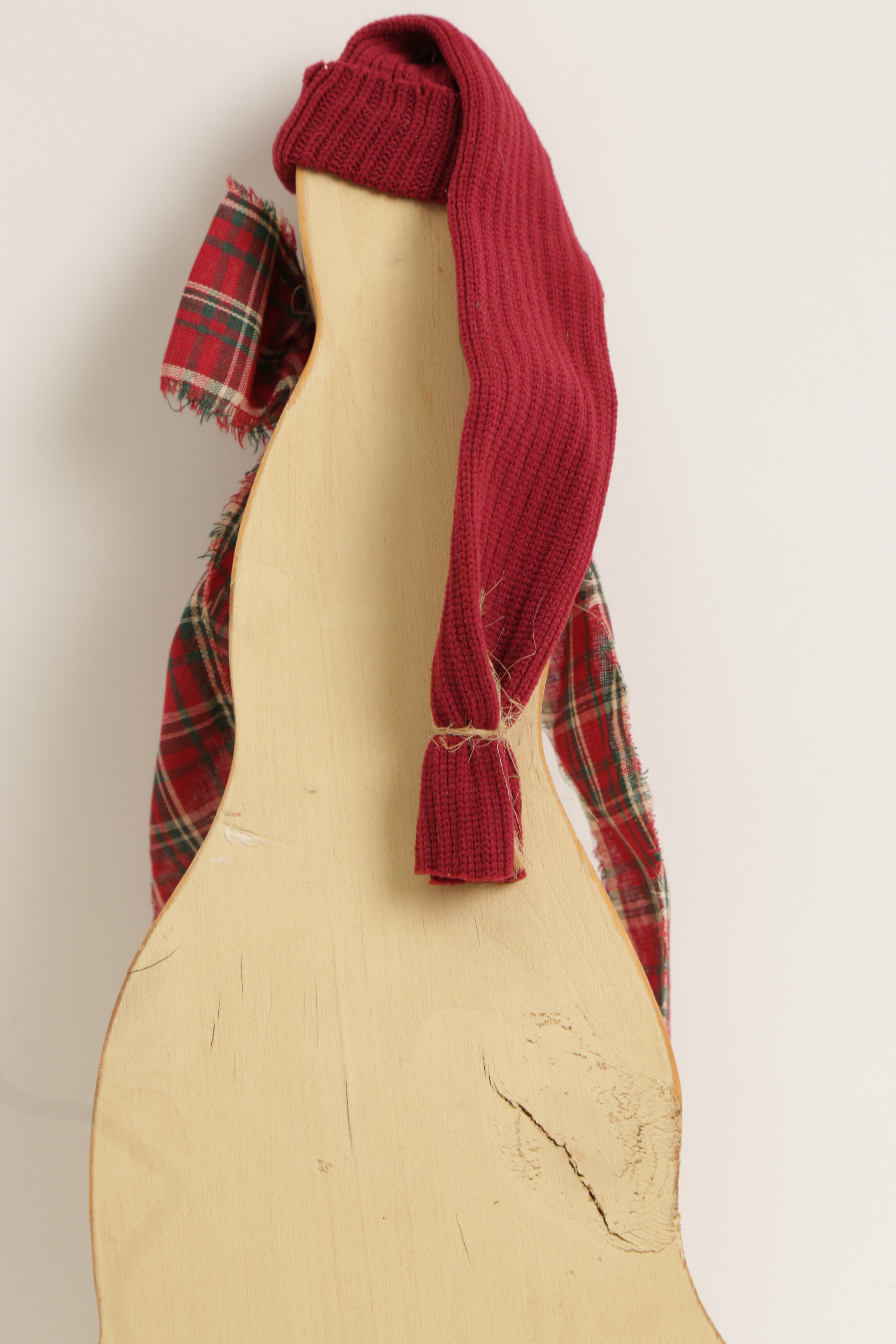 Assortment of Hand Painted Wood Santa and Snowman Carvings