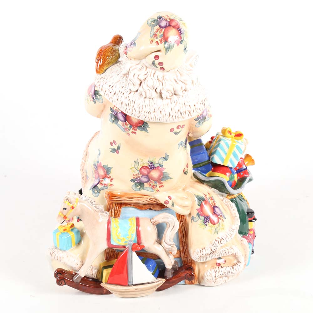 Waterford Holiday Heirloom "Georgian Santa" Cookie Jar