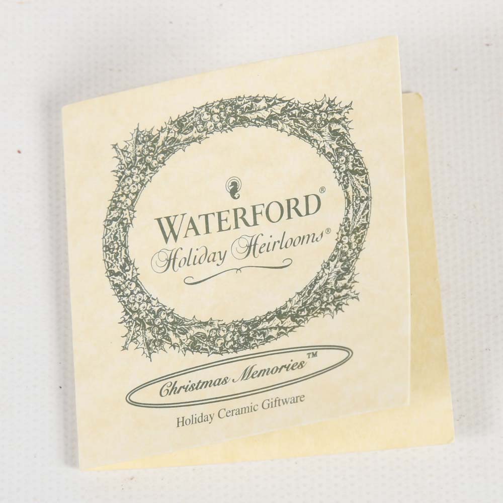 Waterford Holiday Heirloom "Georgian Santa" Cookie Jar