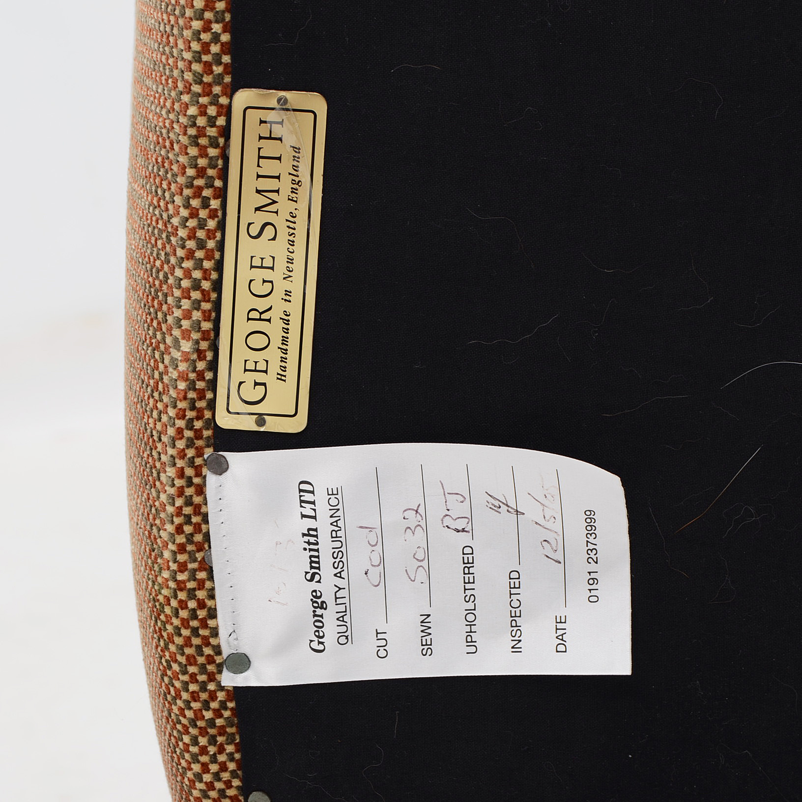 George Smith Ltd. Custom Upholstered Chair