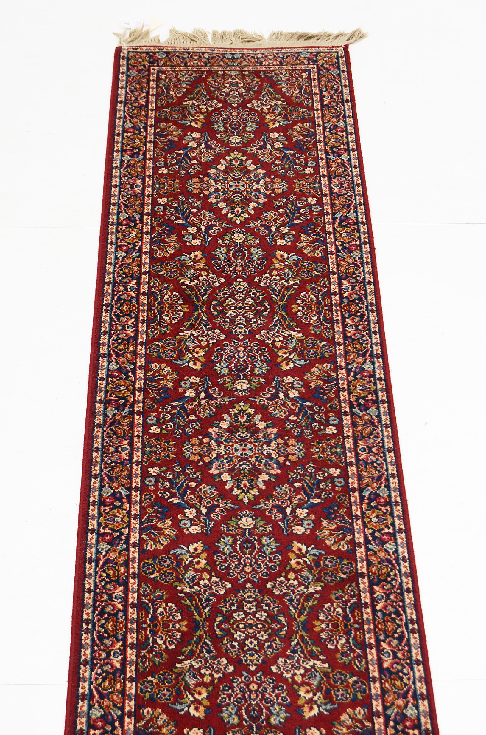 Power Loomed Sarouk-Style Carpet Runner