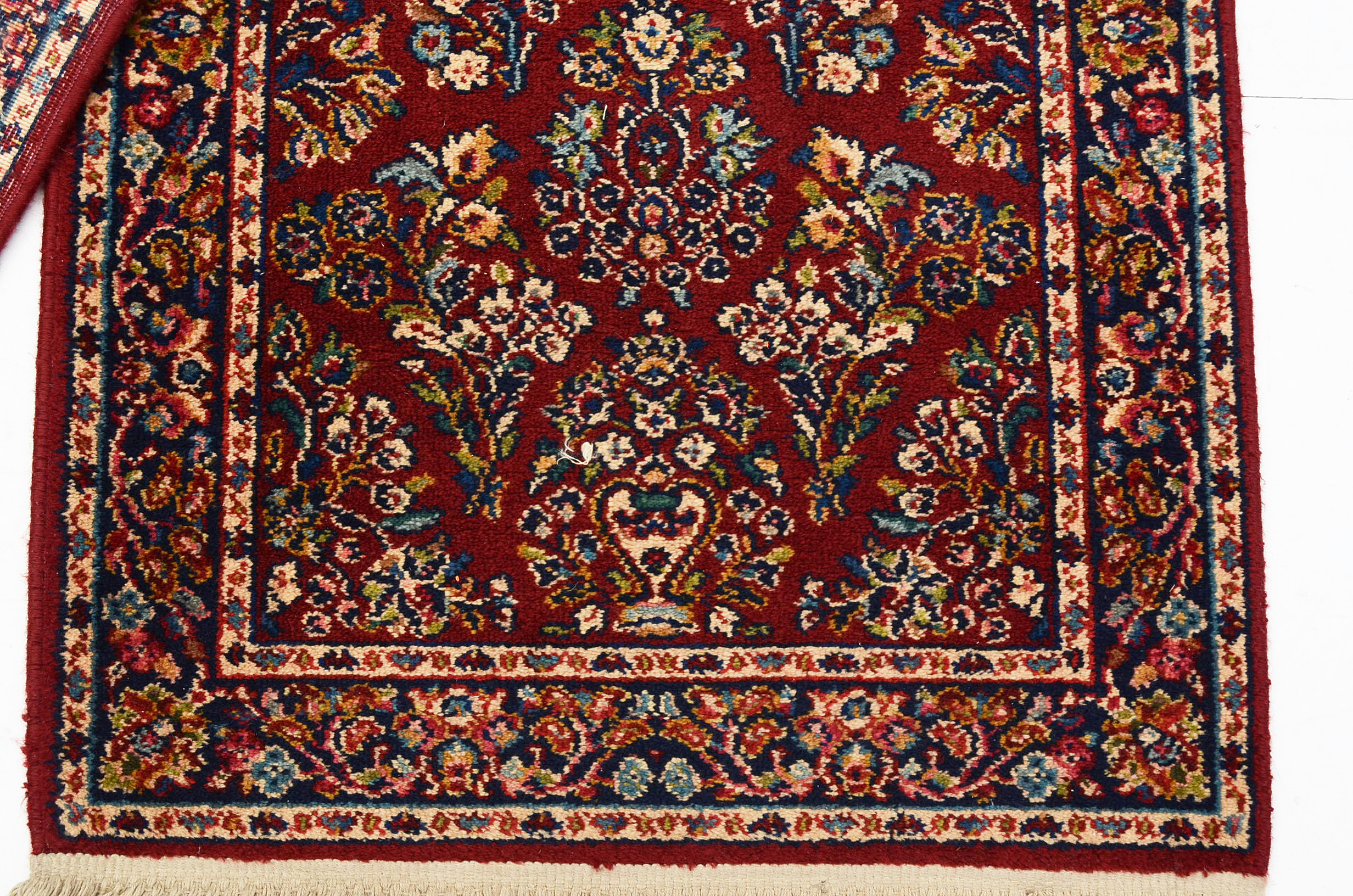 Power Loomed Sarouk-Style Carpet Runner