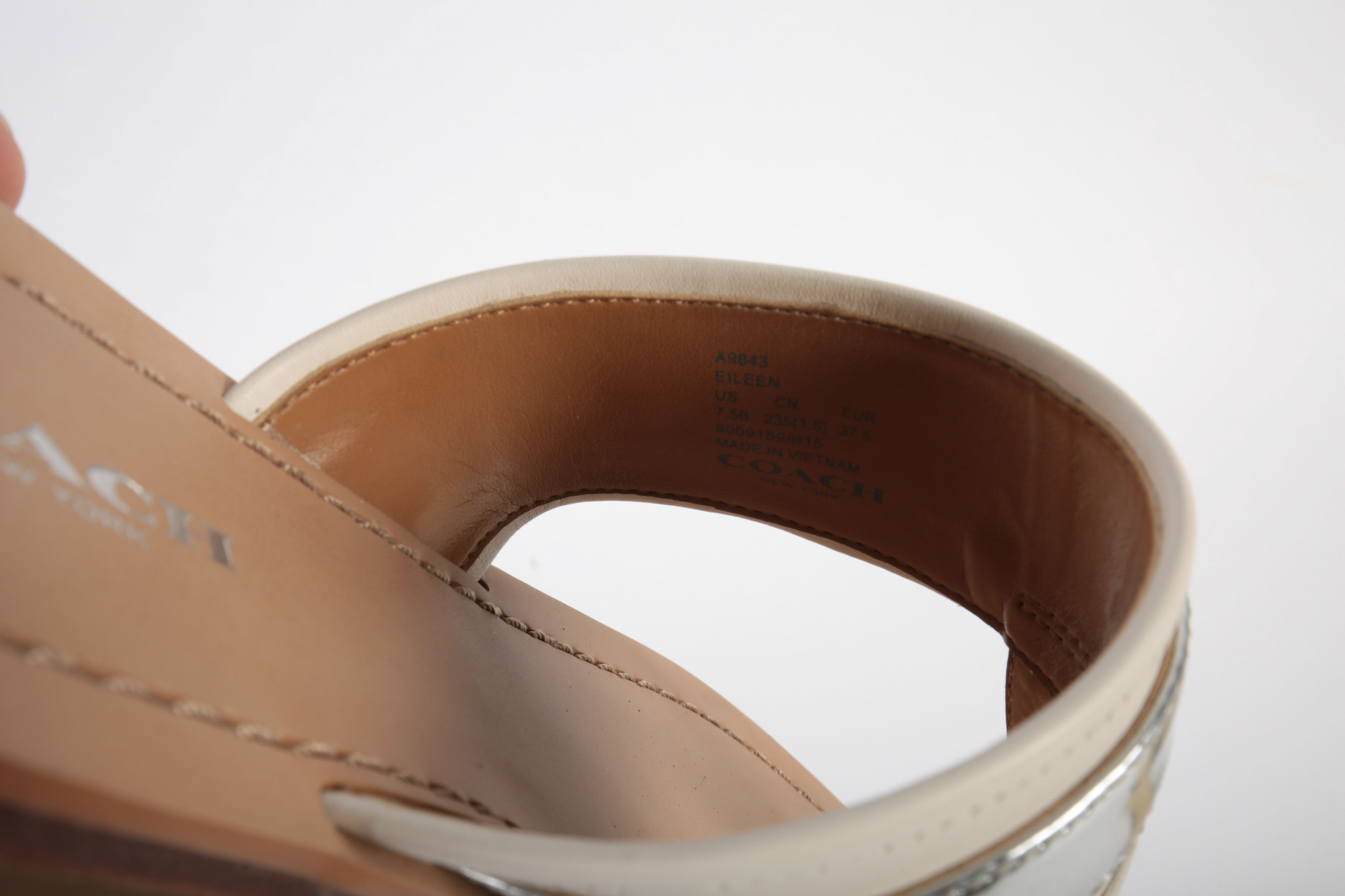 Kate Spade and Coach Sandals