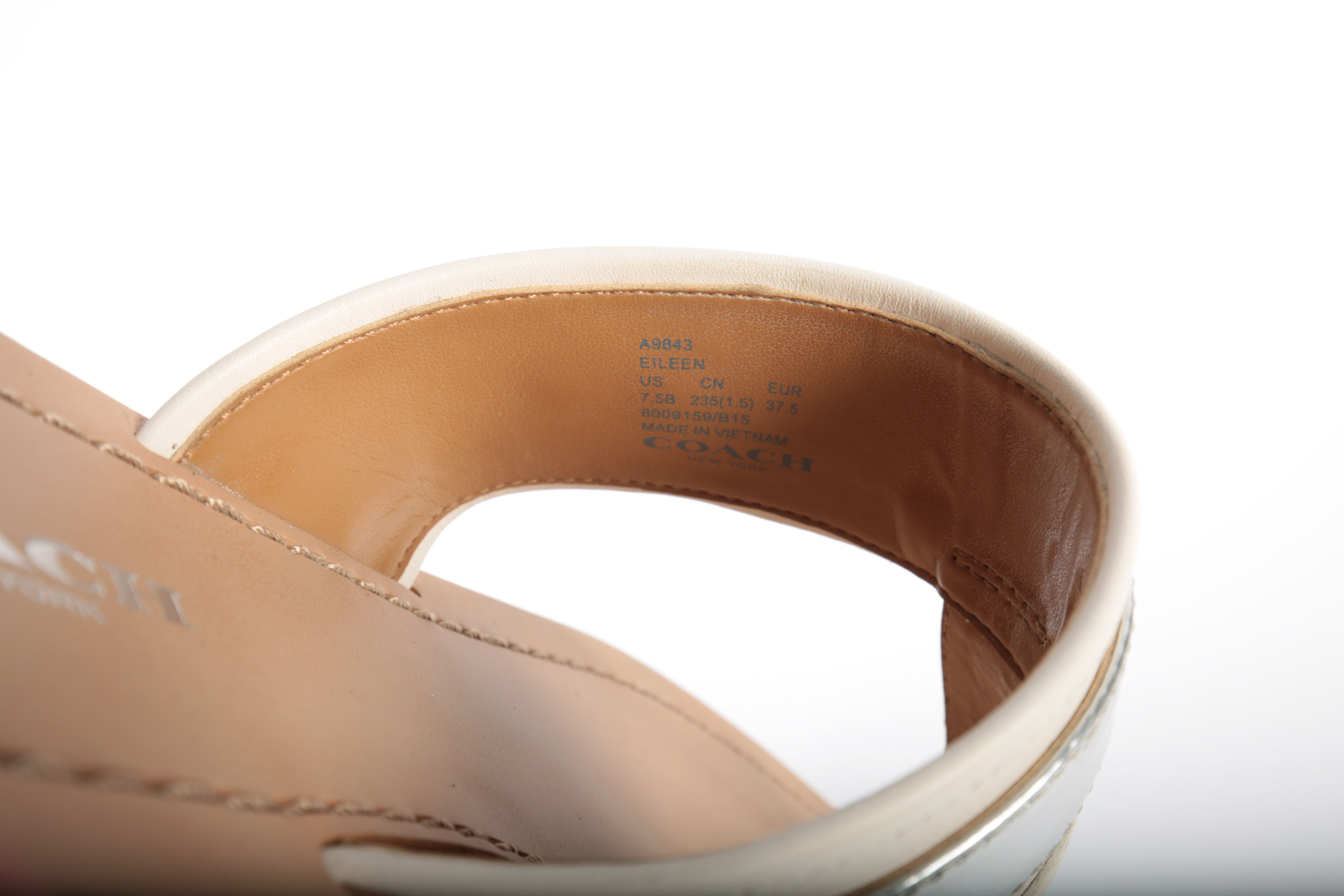 Kate Spade and Coach Sandals