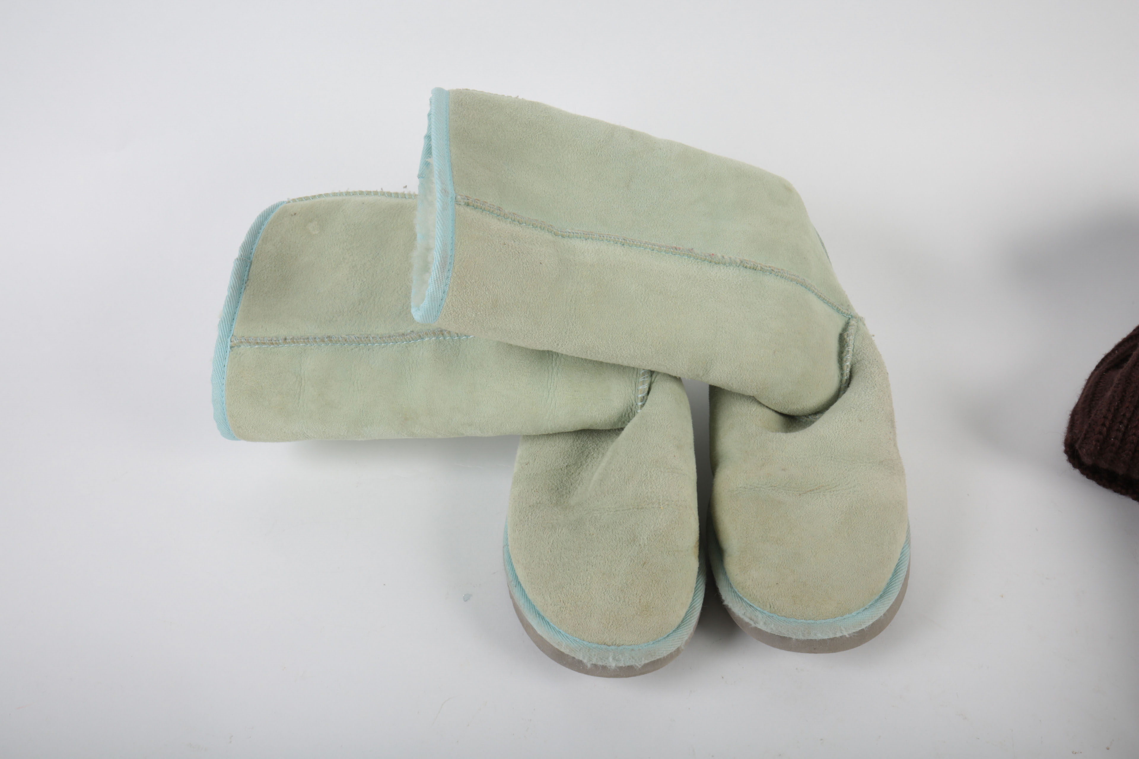 Three Pairs of UGG Shoes and Boots