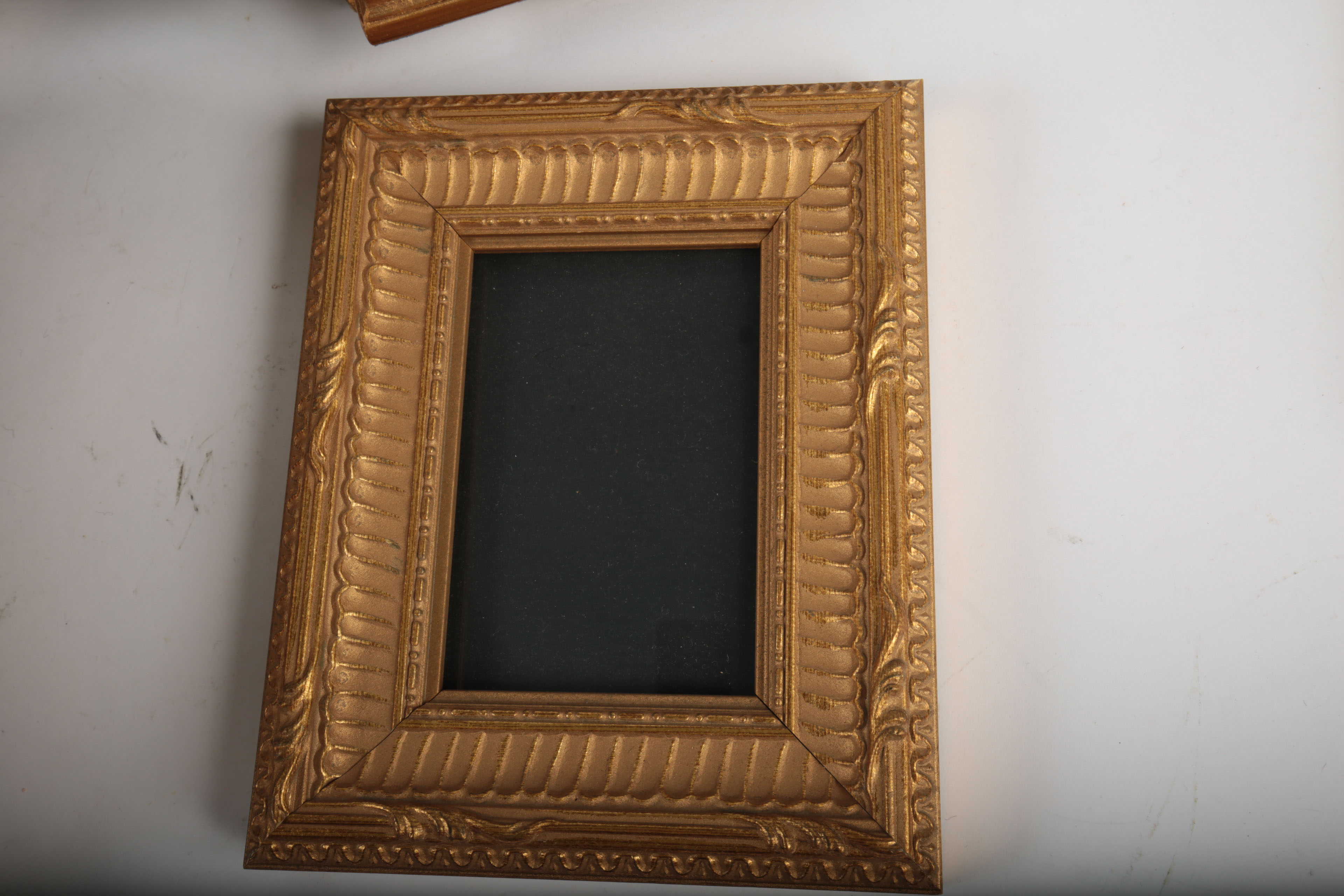 Generous Assortment of Gold Tone Picture Frames