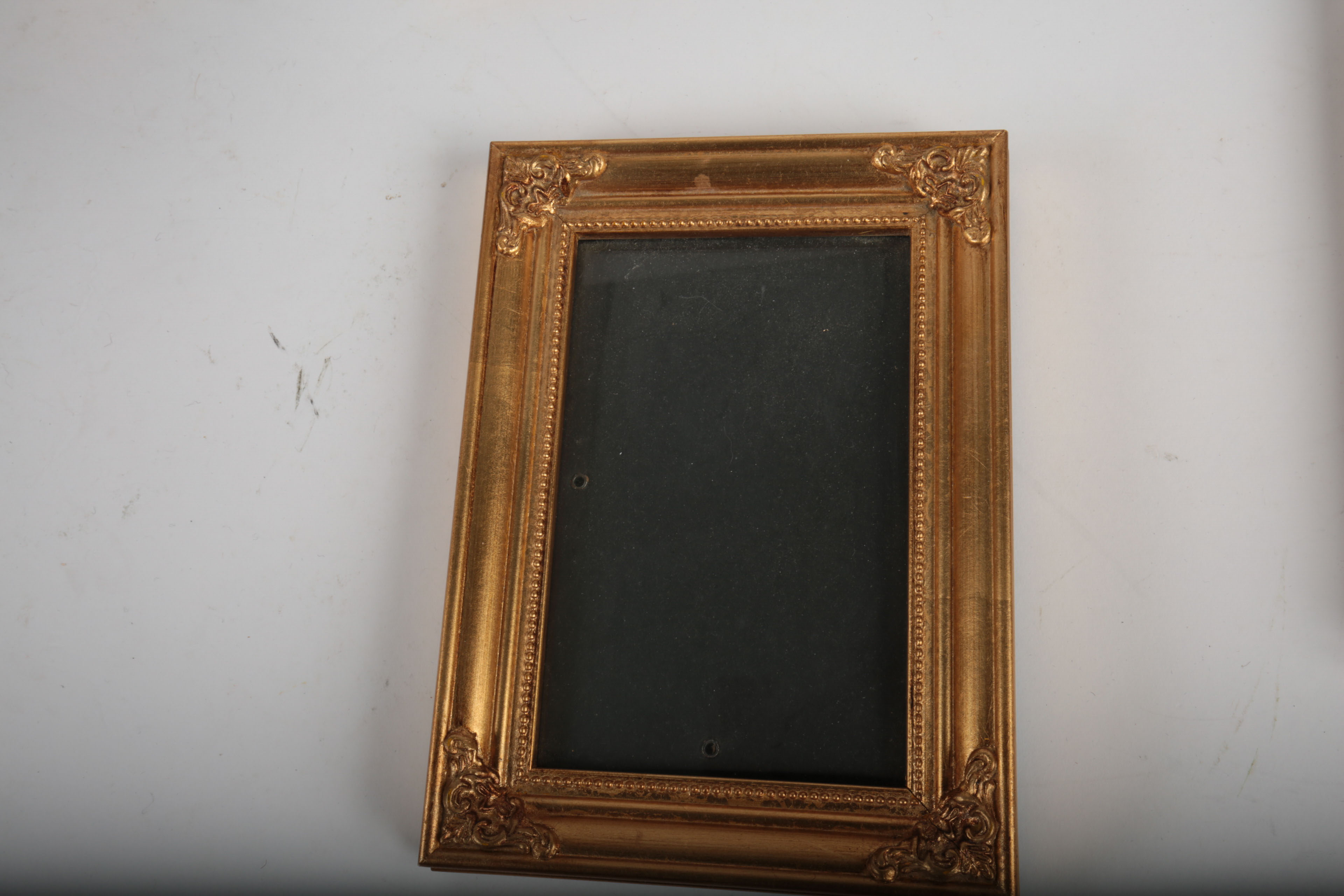 Generous Assortment of Gold Tone Picture Frames